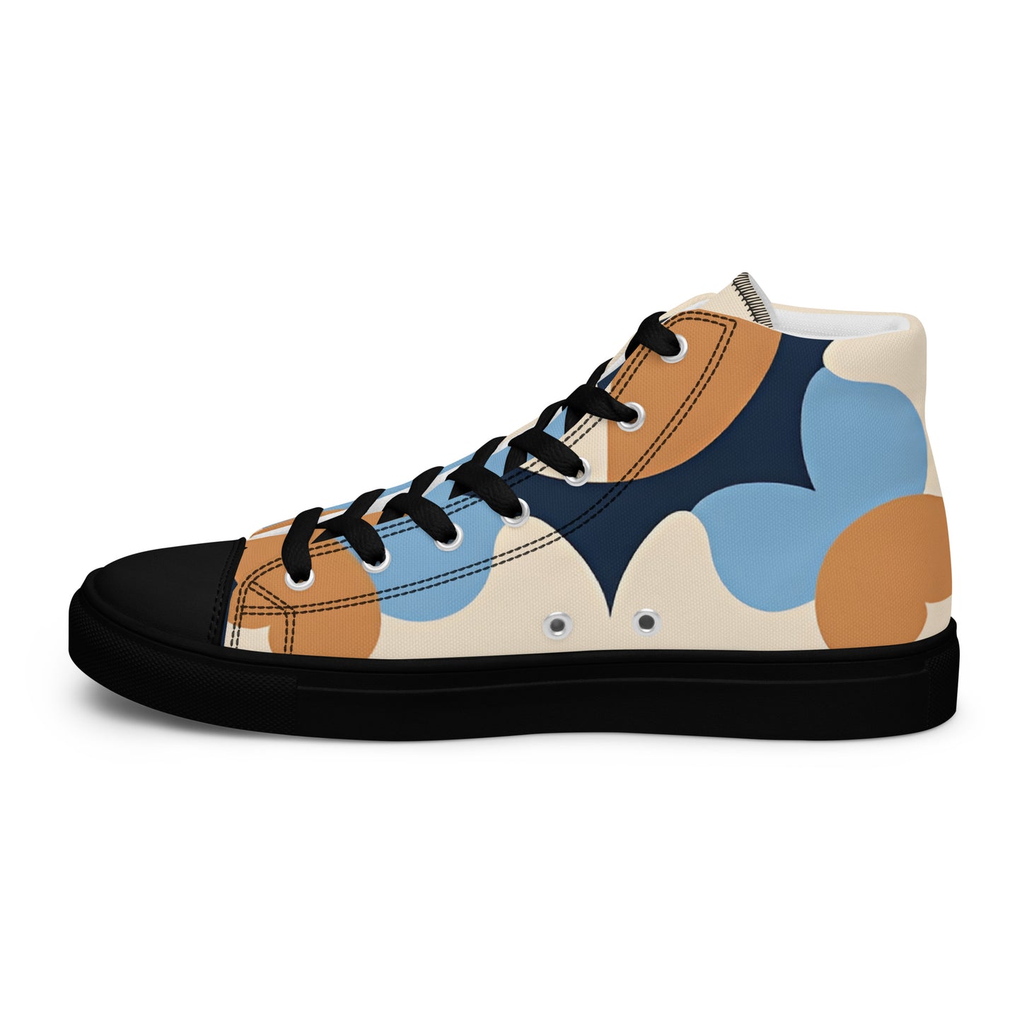 Men’s high top canvas shoes