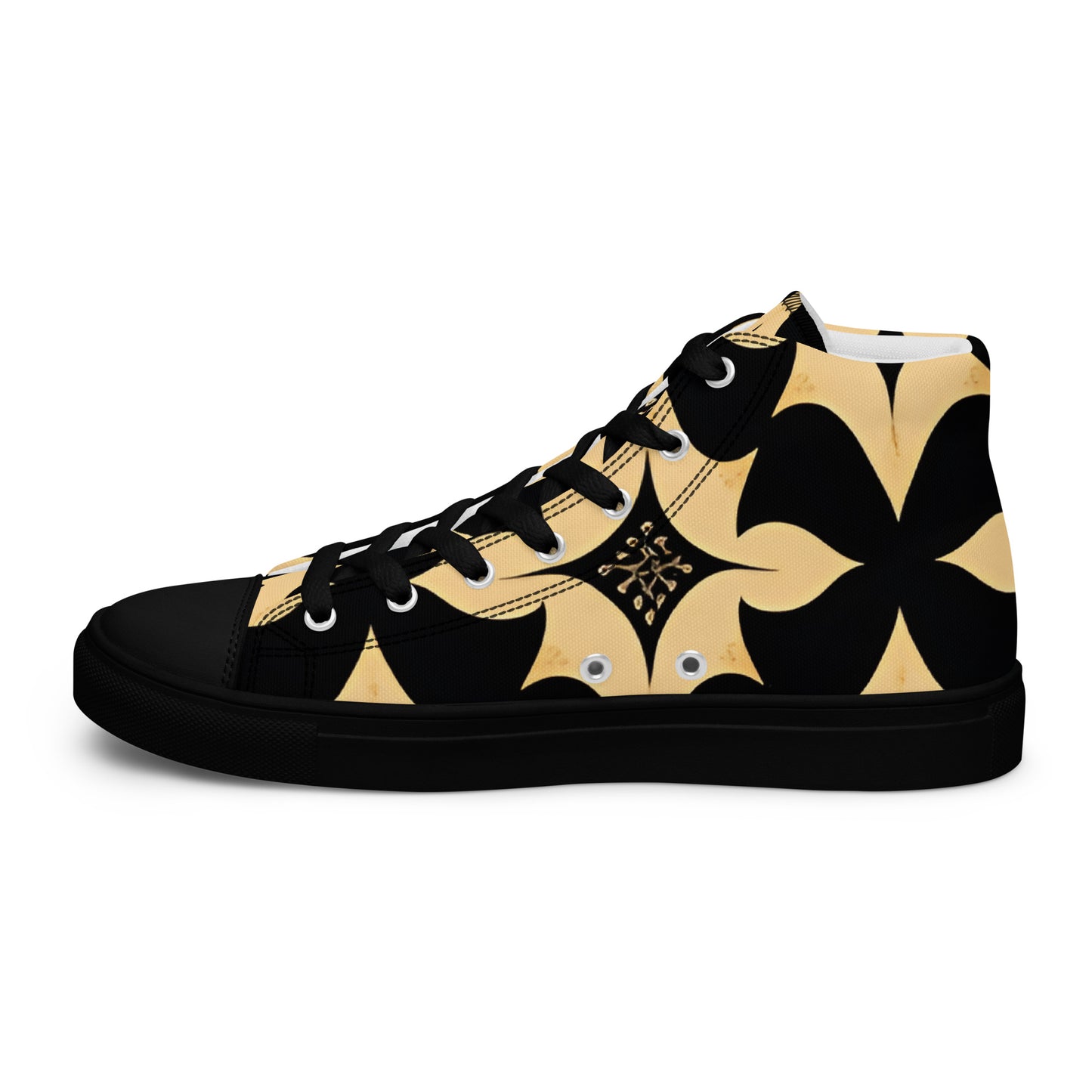 Men’s high top canvas shoes