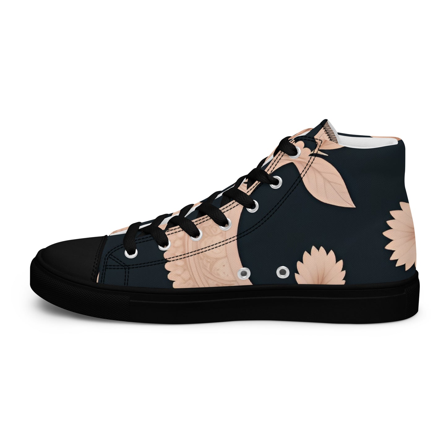 Men’s high top canvas shoes