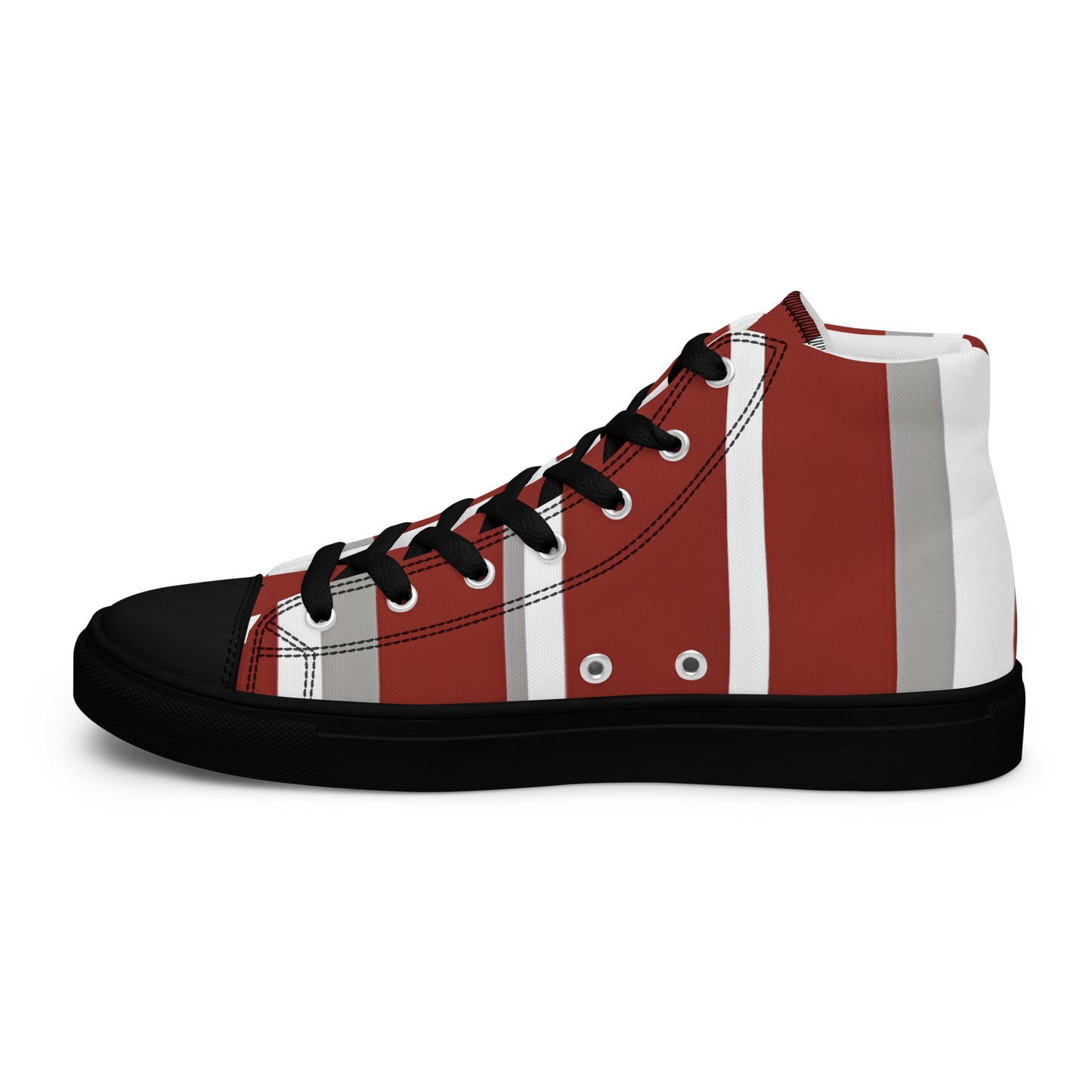 Men’s high top canvas shoes