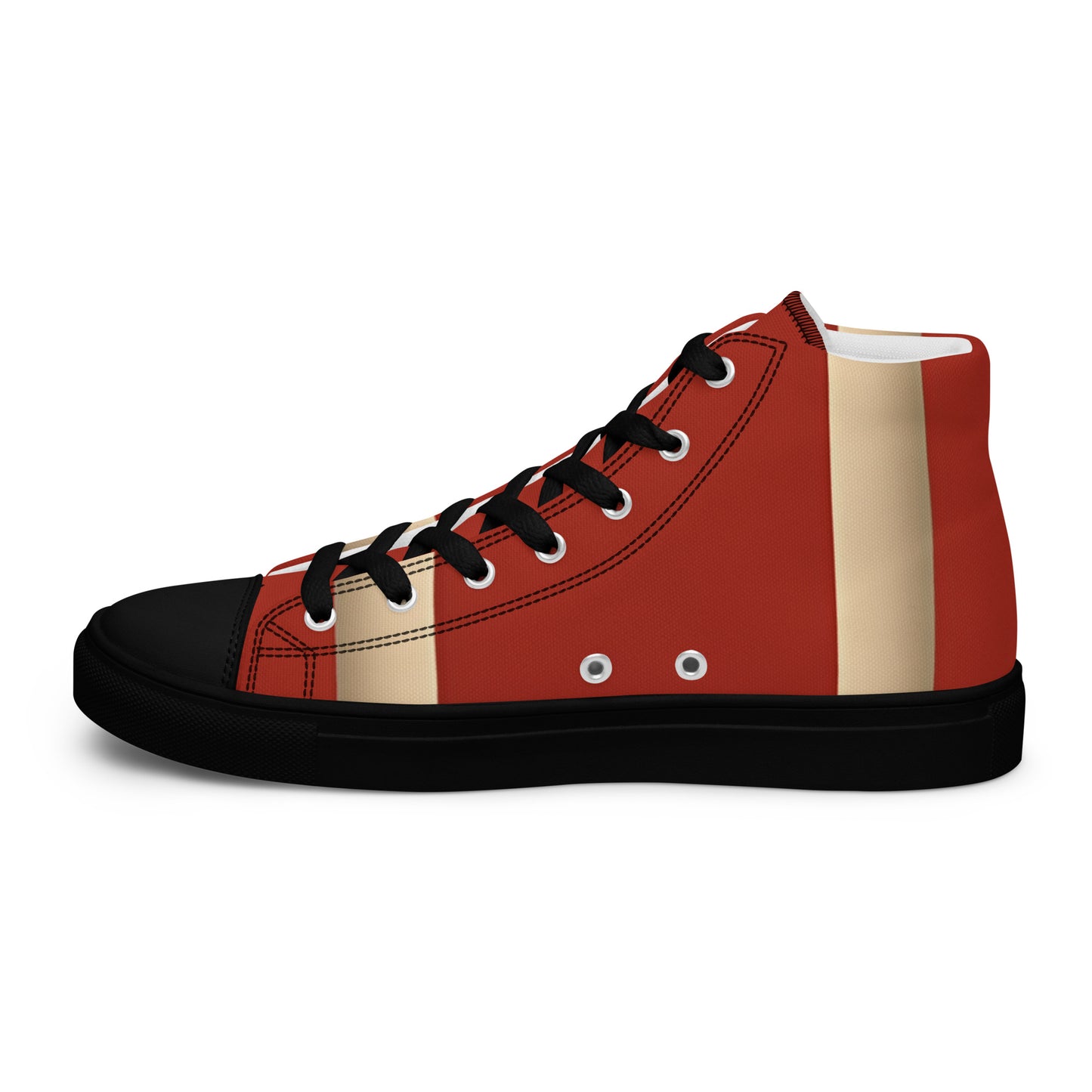 Men’s high top canvas shoes