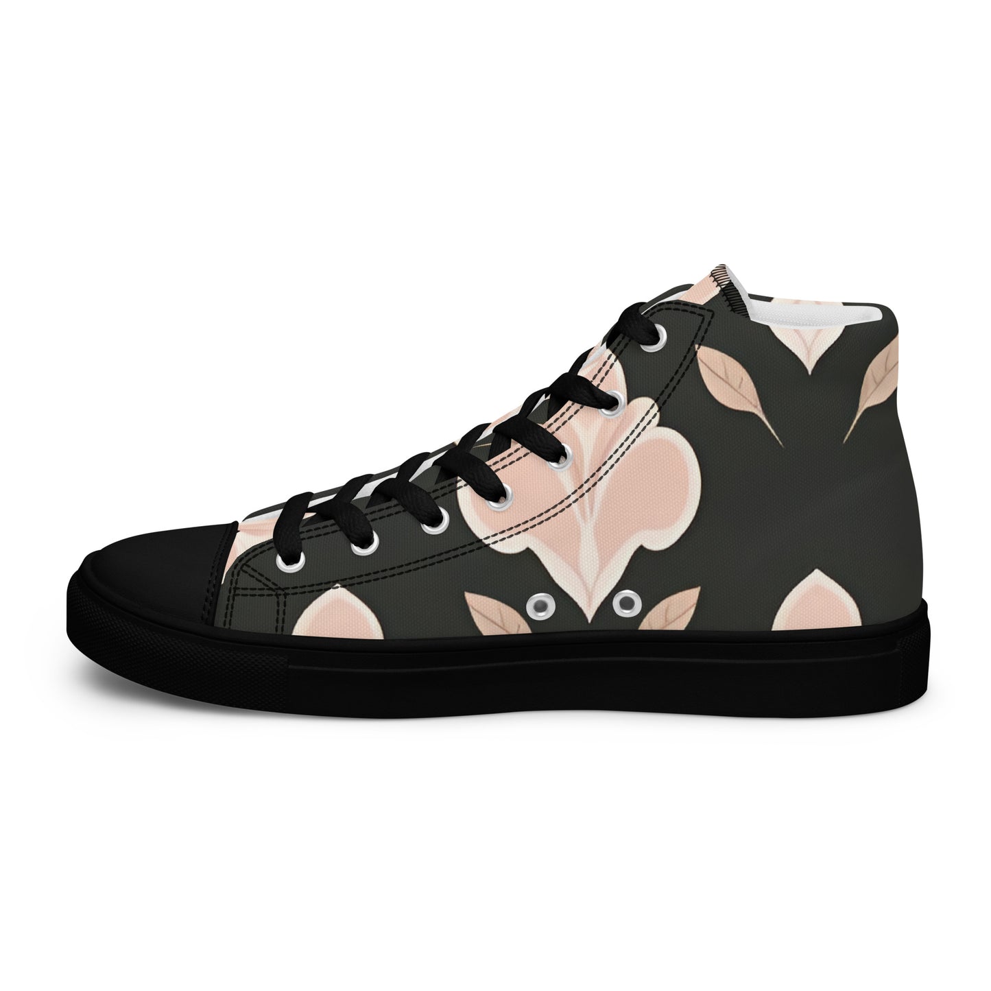 Men’s high top canvas shoes