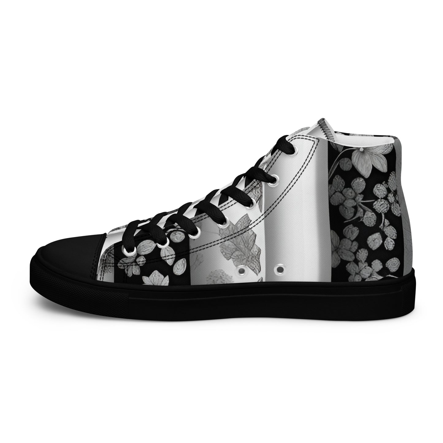 Men’s high top canvas shoes