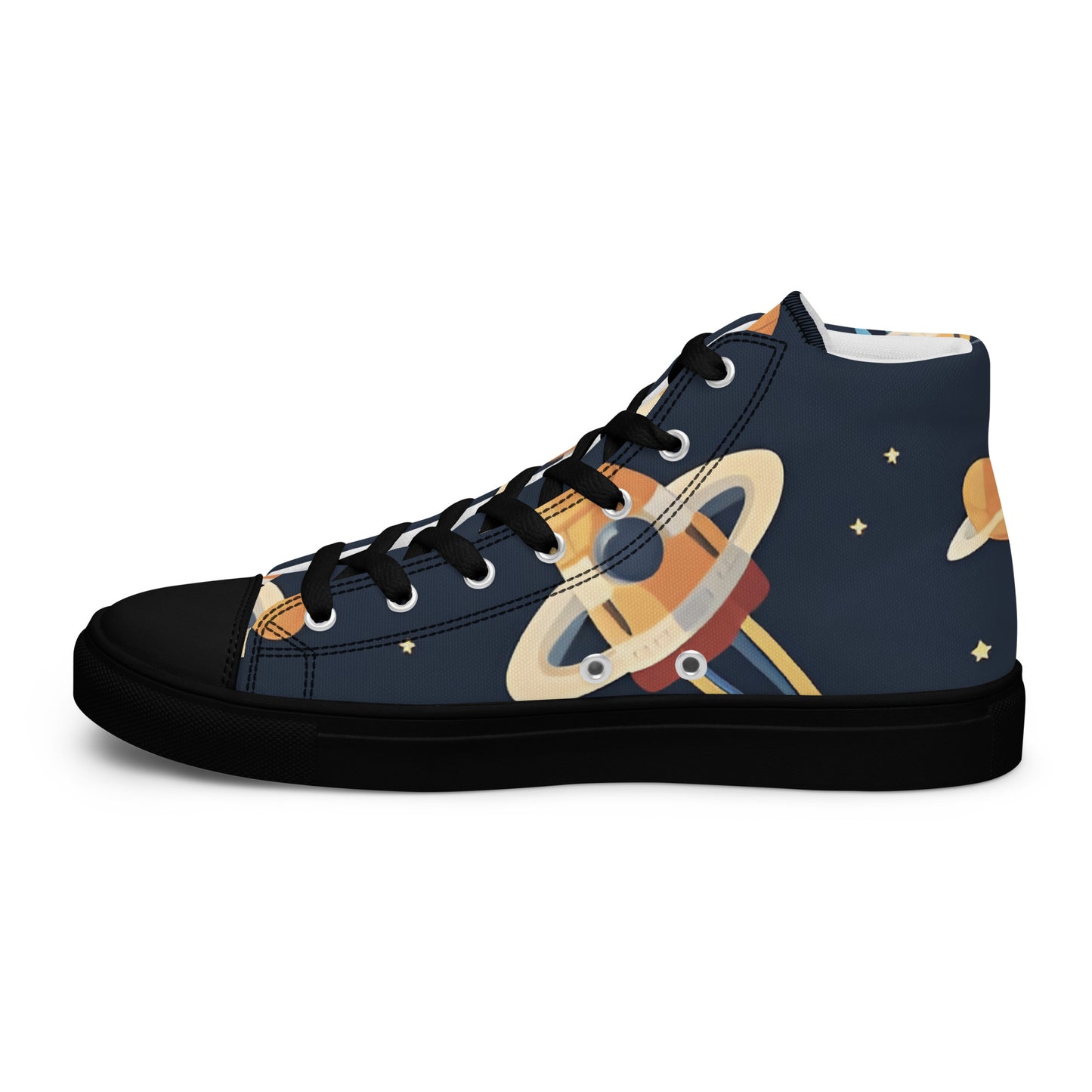 Men’s high top canvas shoes