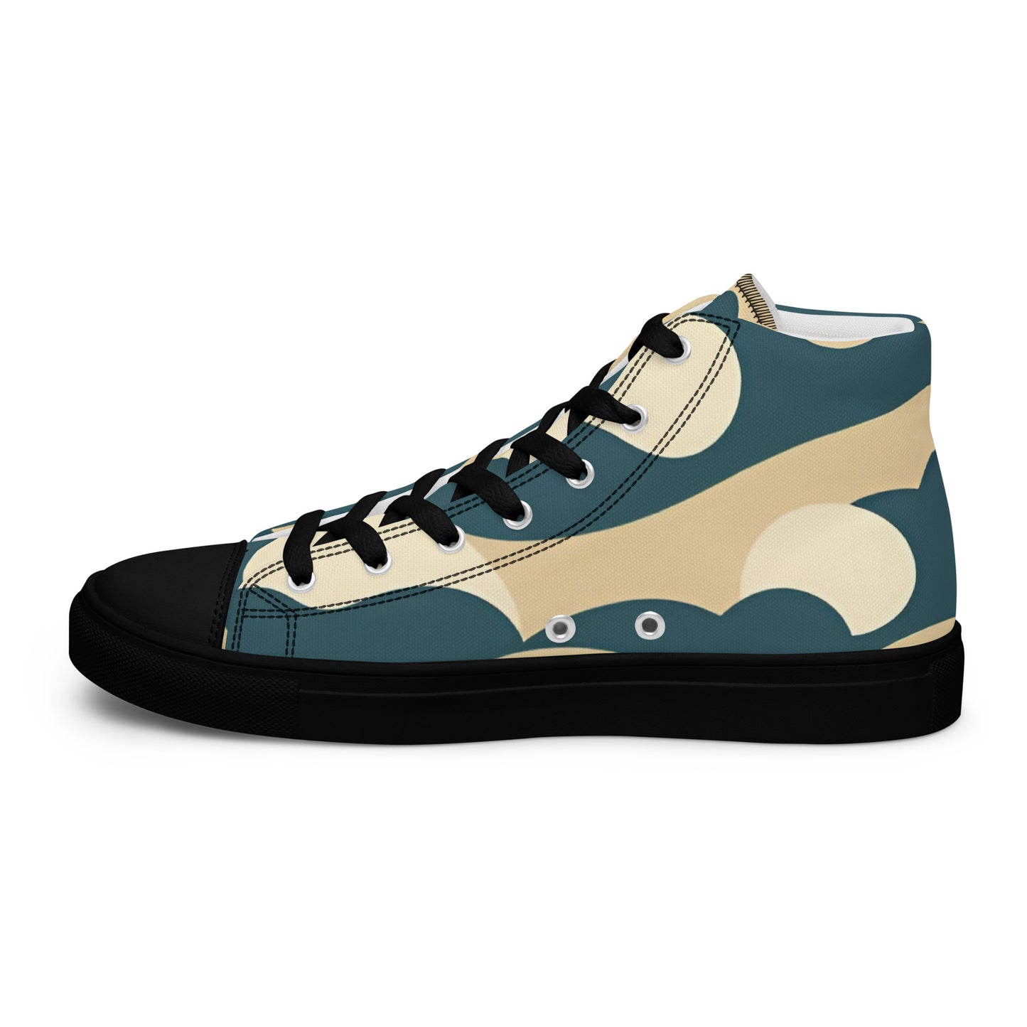 Men’s high top canvas shoes