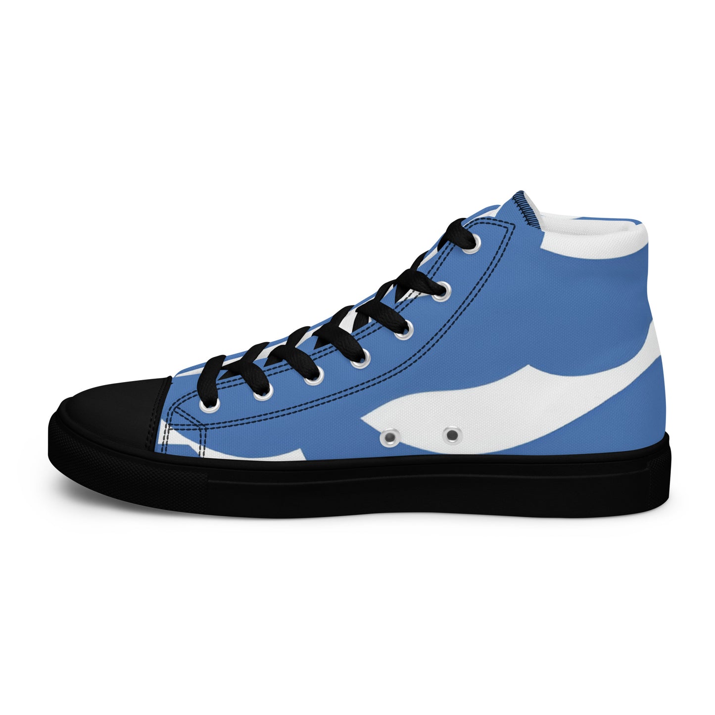 Men’s high top canvas shoes