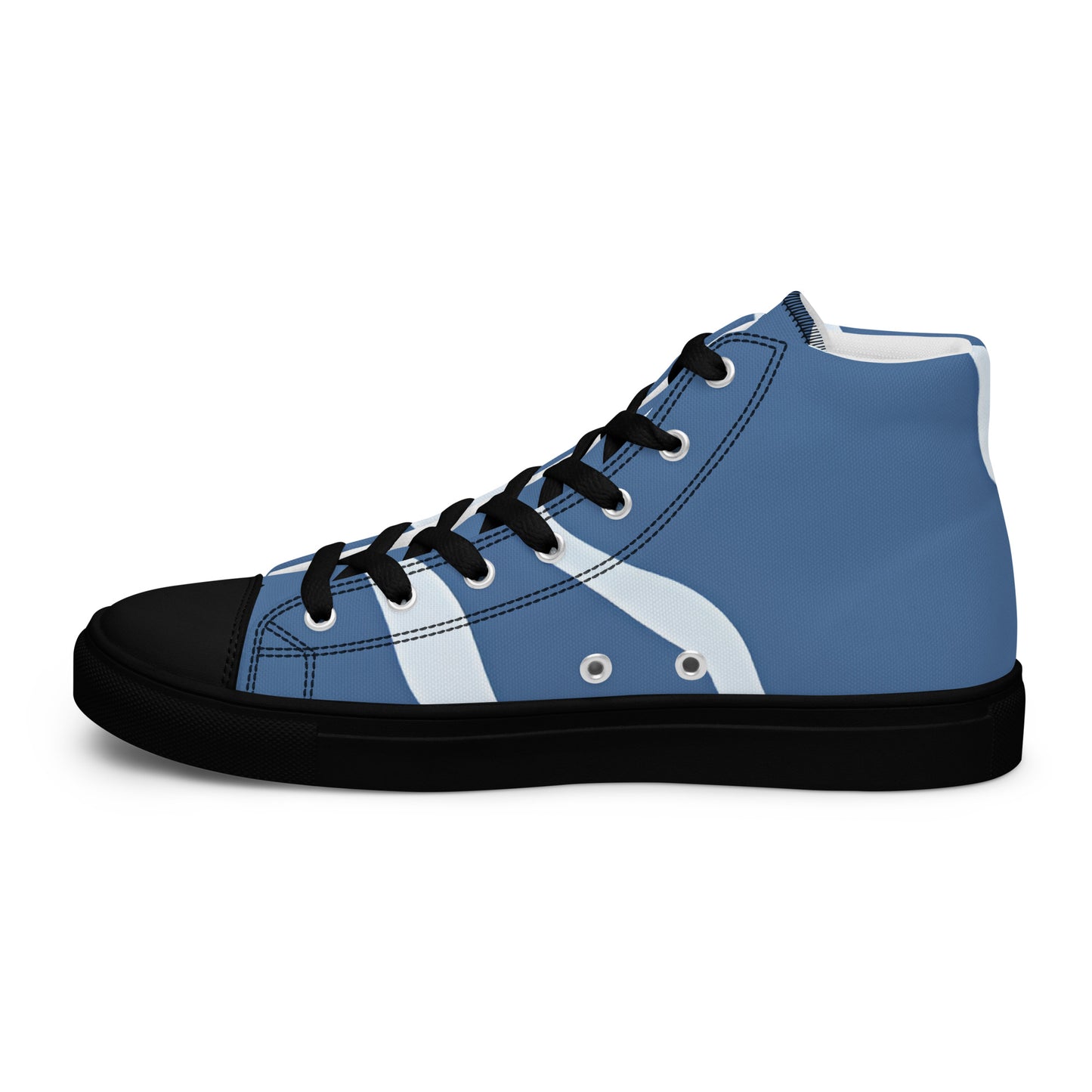 Men’s high top canvas shoes