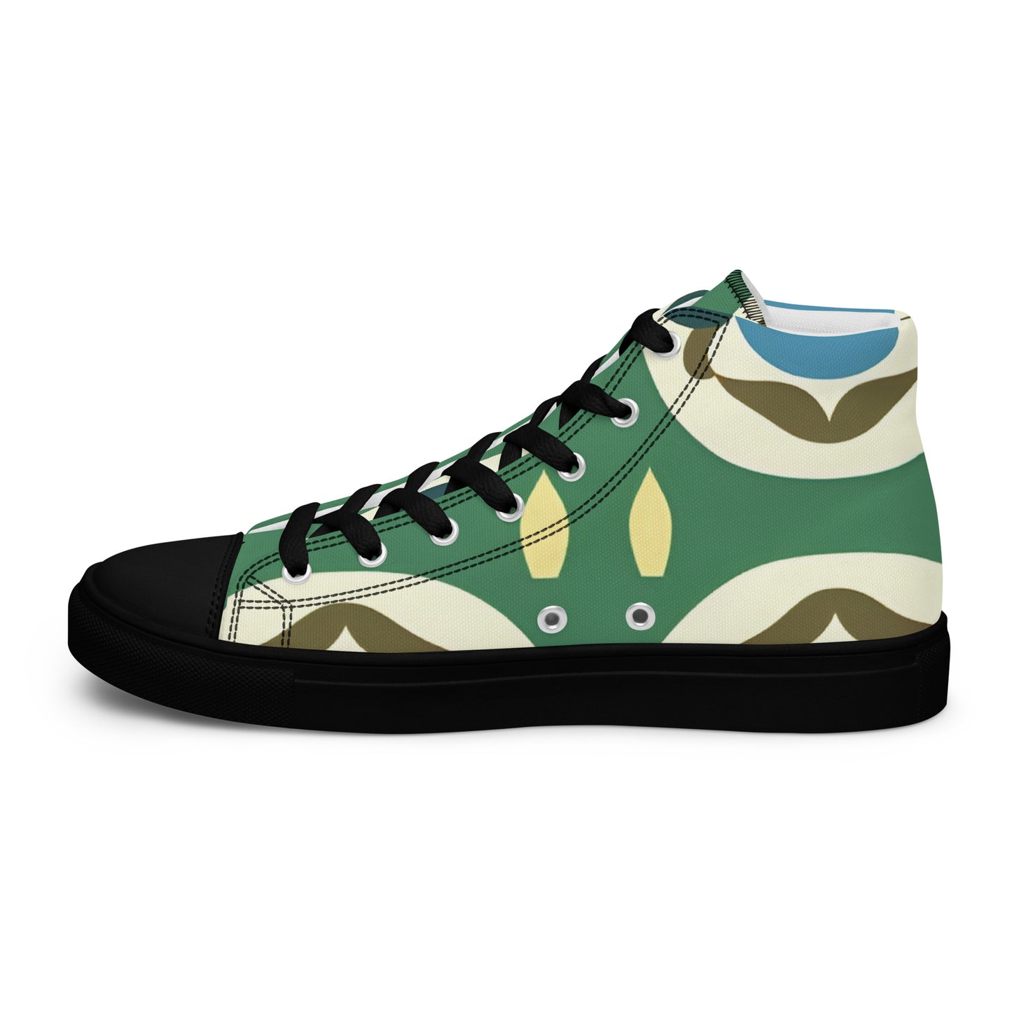 Men’s high top canvas shoes