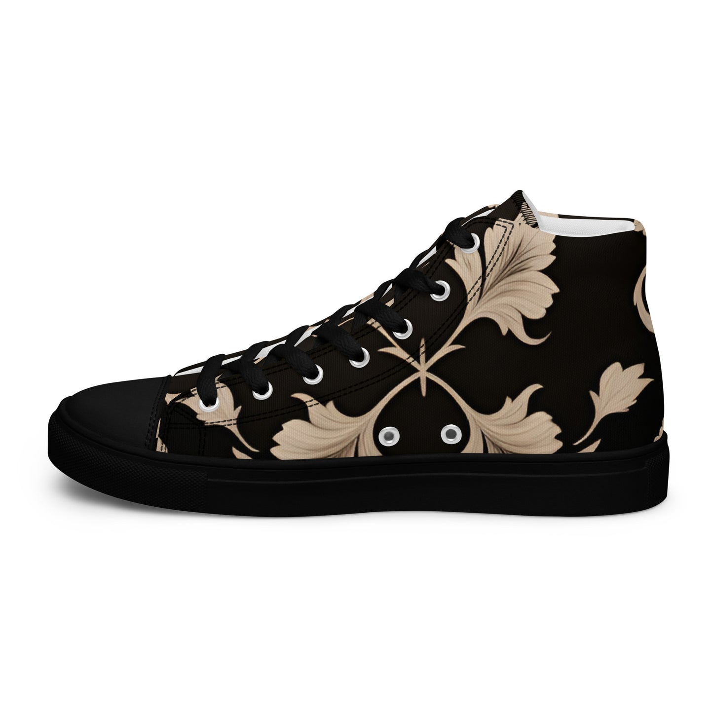 Men’s high top canvas shoes