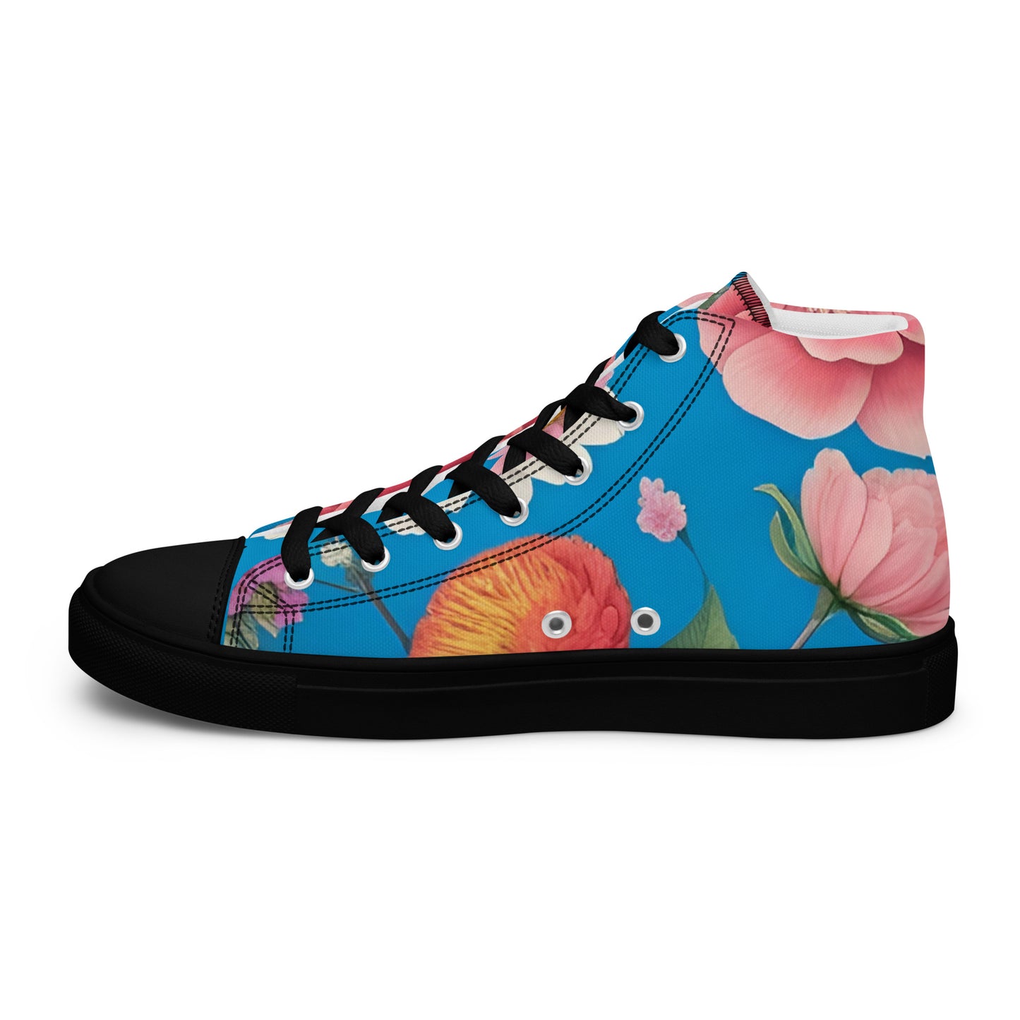 Men’s high top canvas shoes