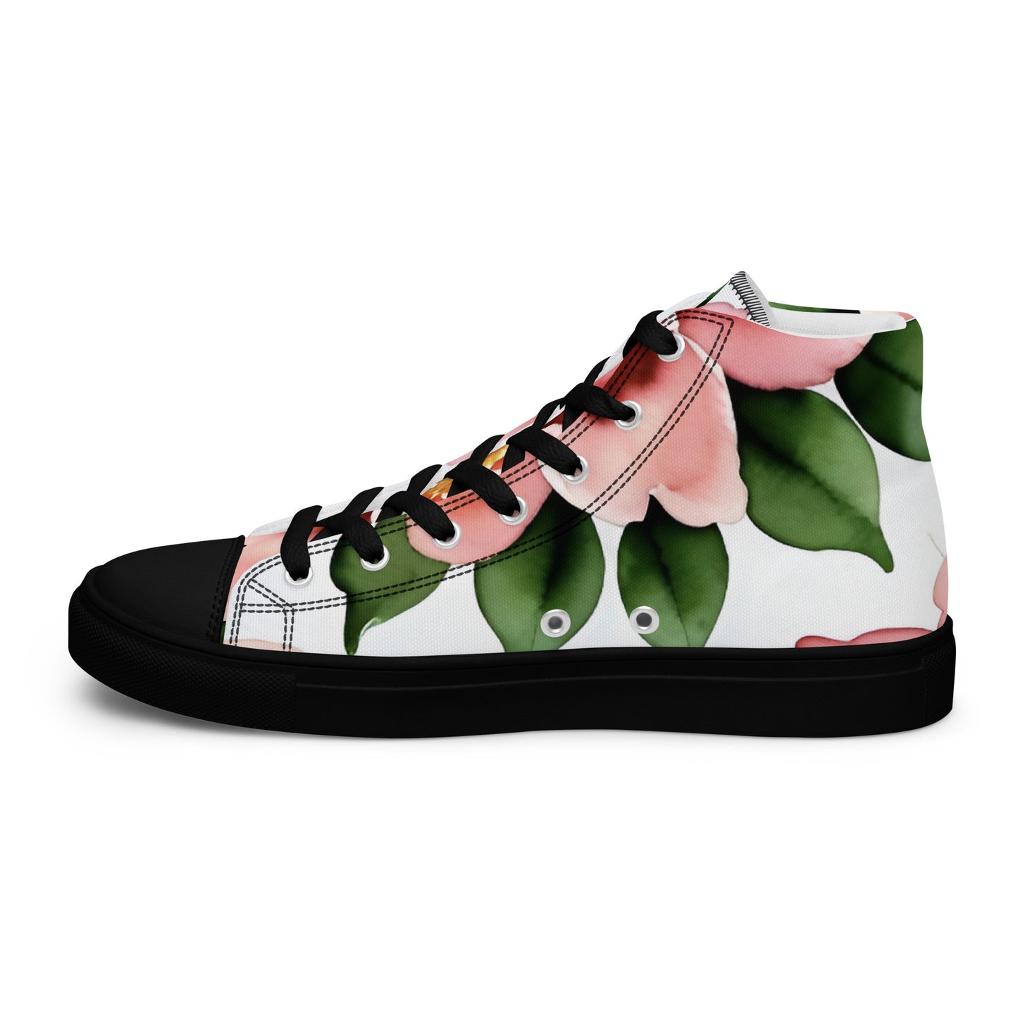 Men’s high top canvas shoes