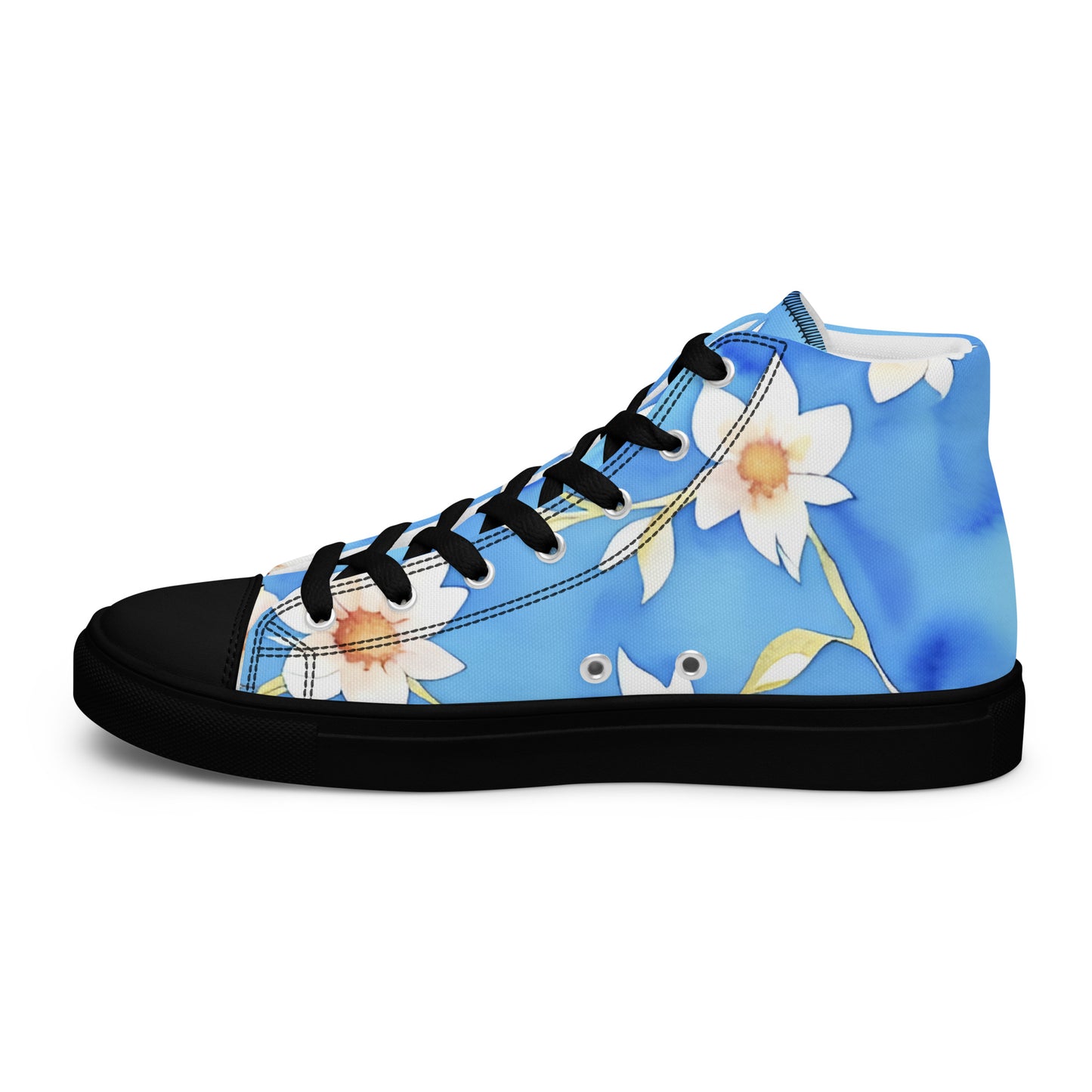 Men’s high top canvas shoes