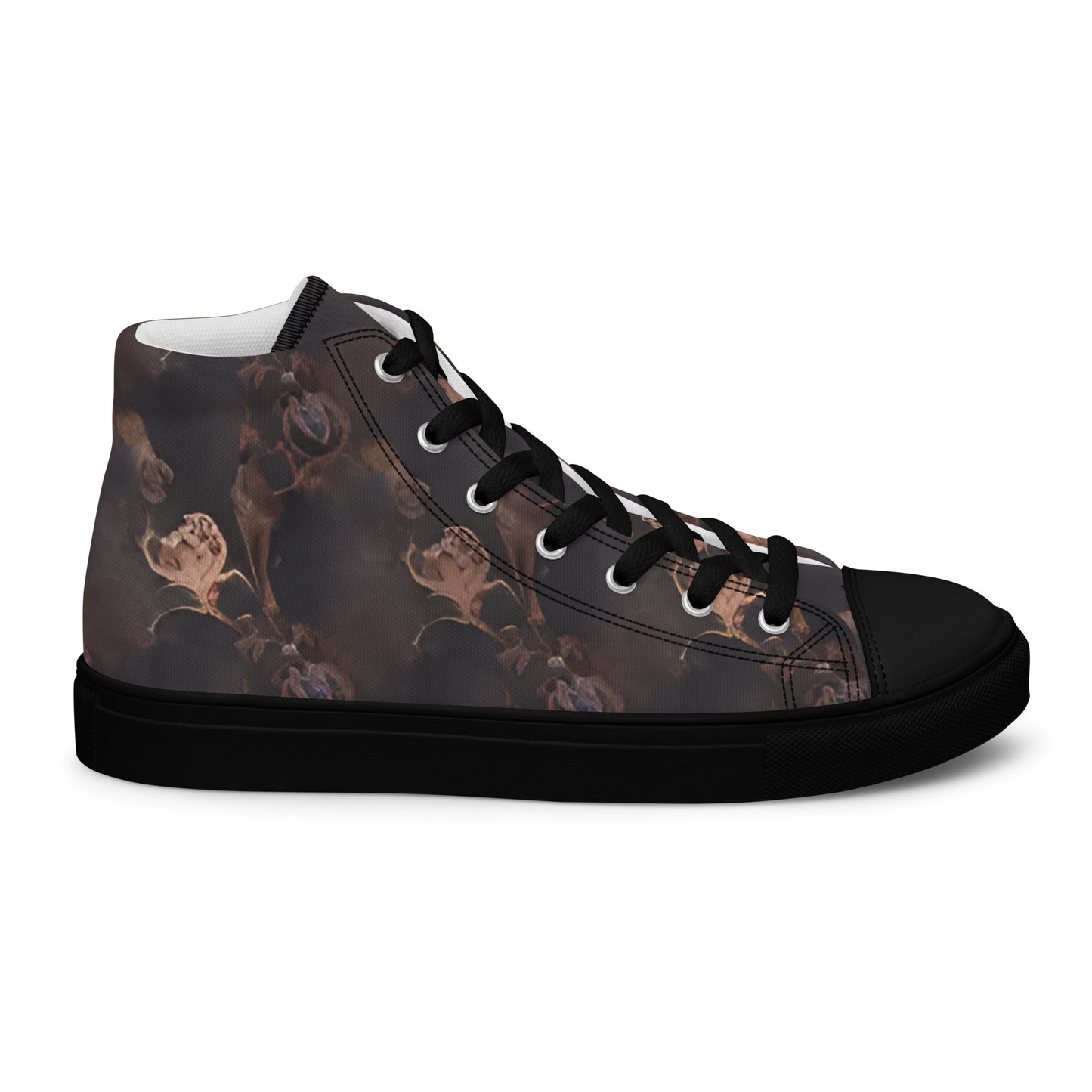 Men’s high top canvas shoes