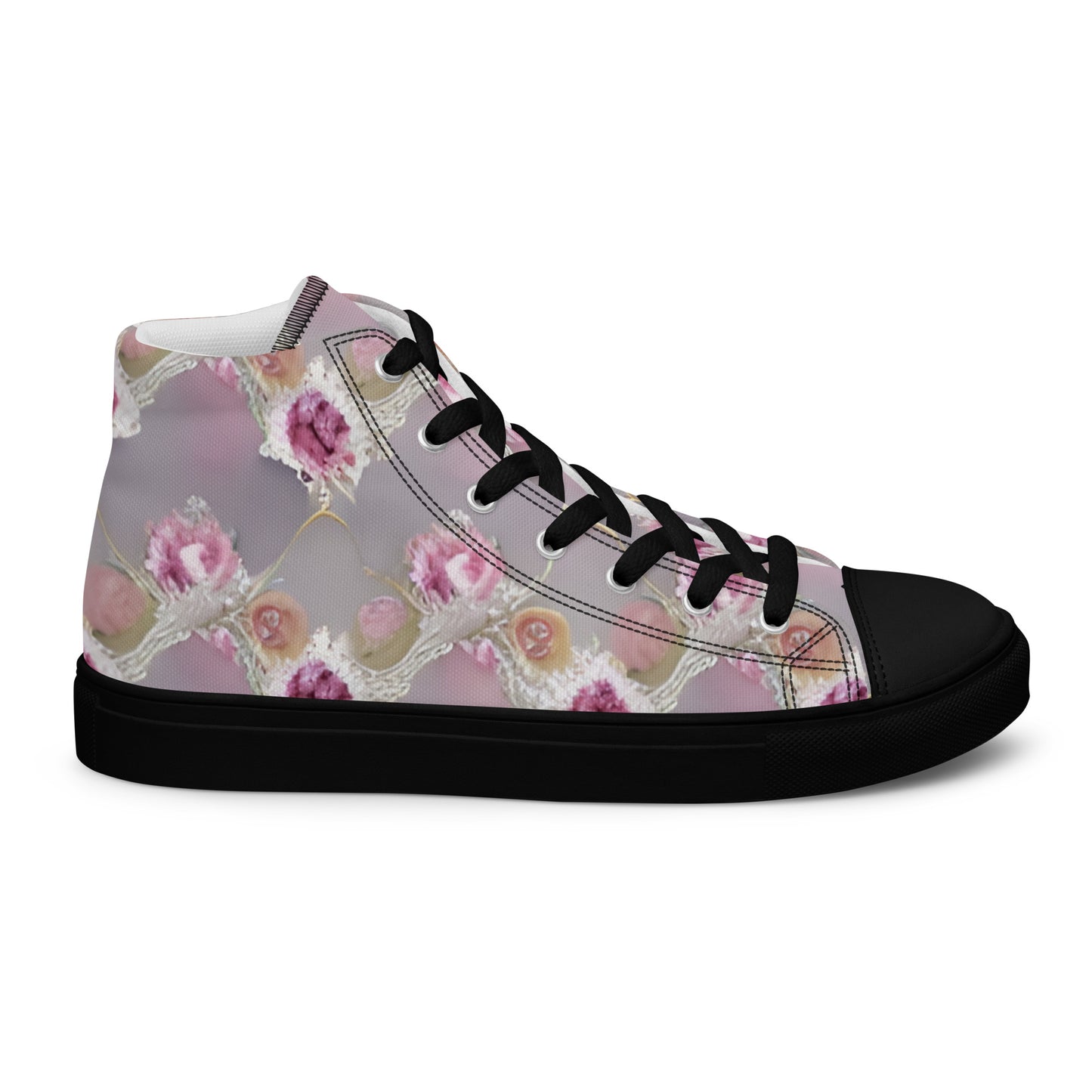 Men’s high top canvas shoes