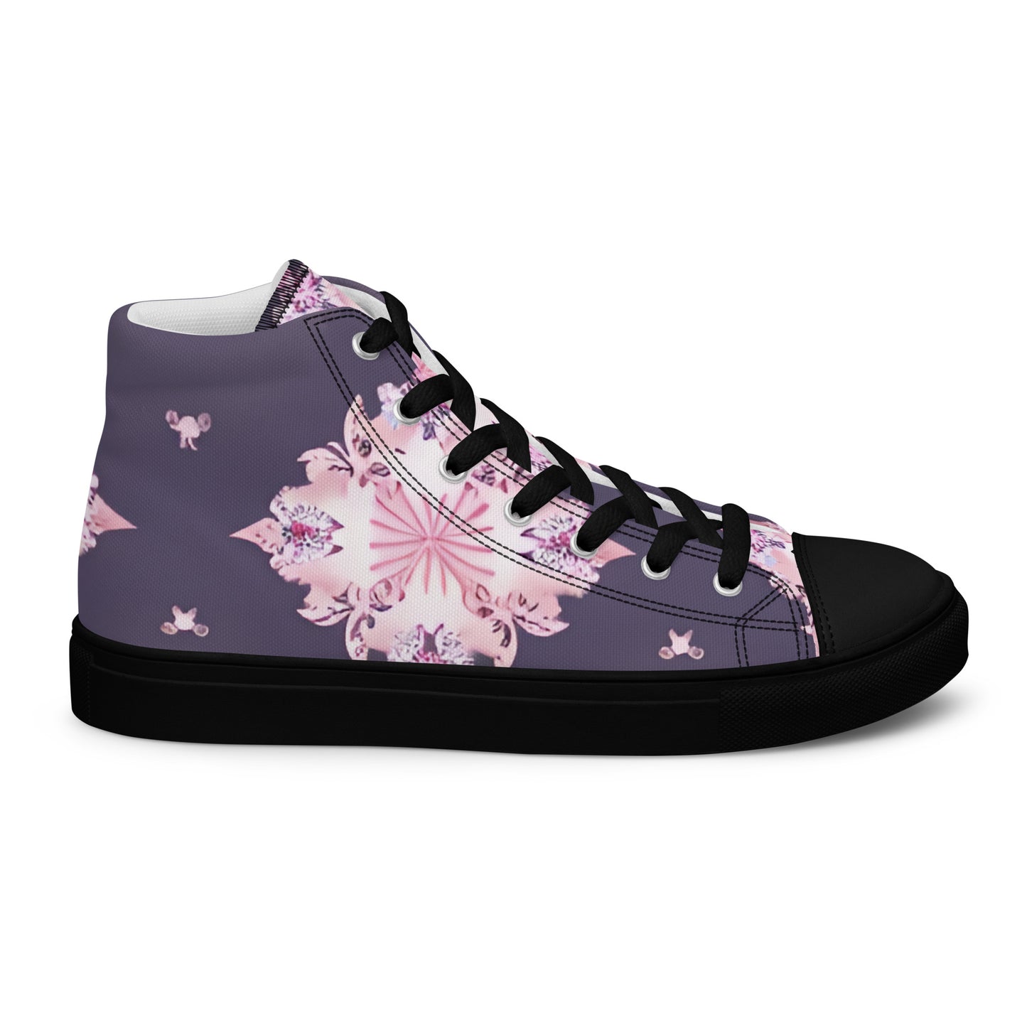 Men’s high top canvas shoes