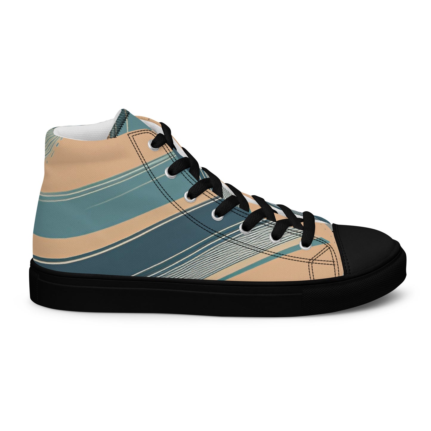 Men’s high top canvas shoes