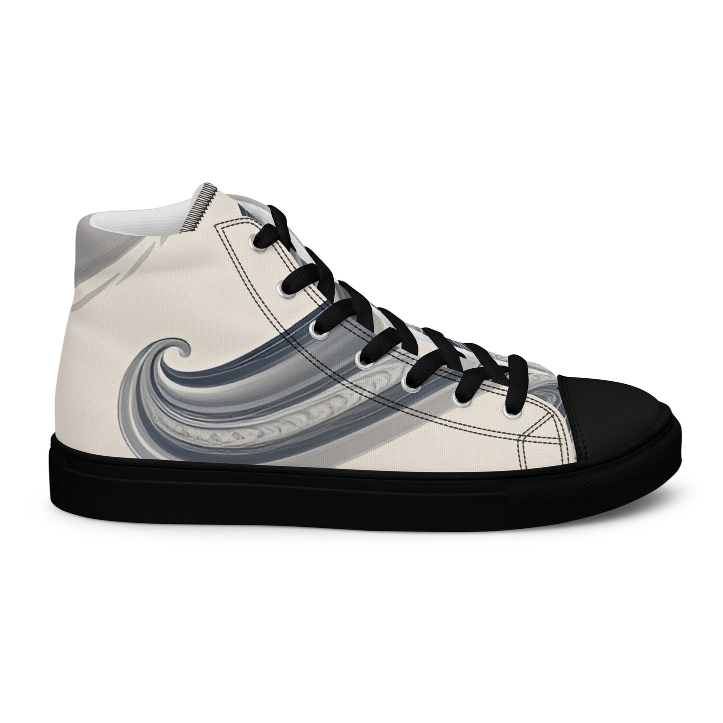 Men’s high top canvas shoes