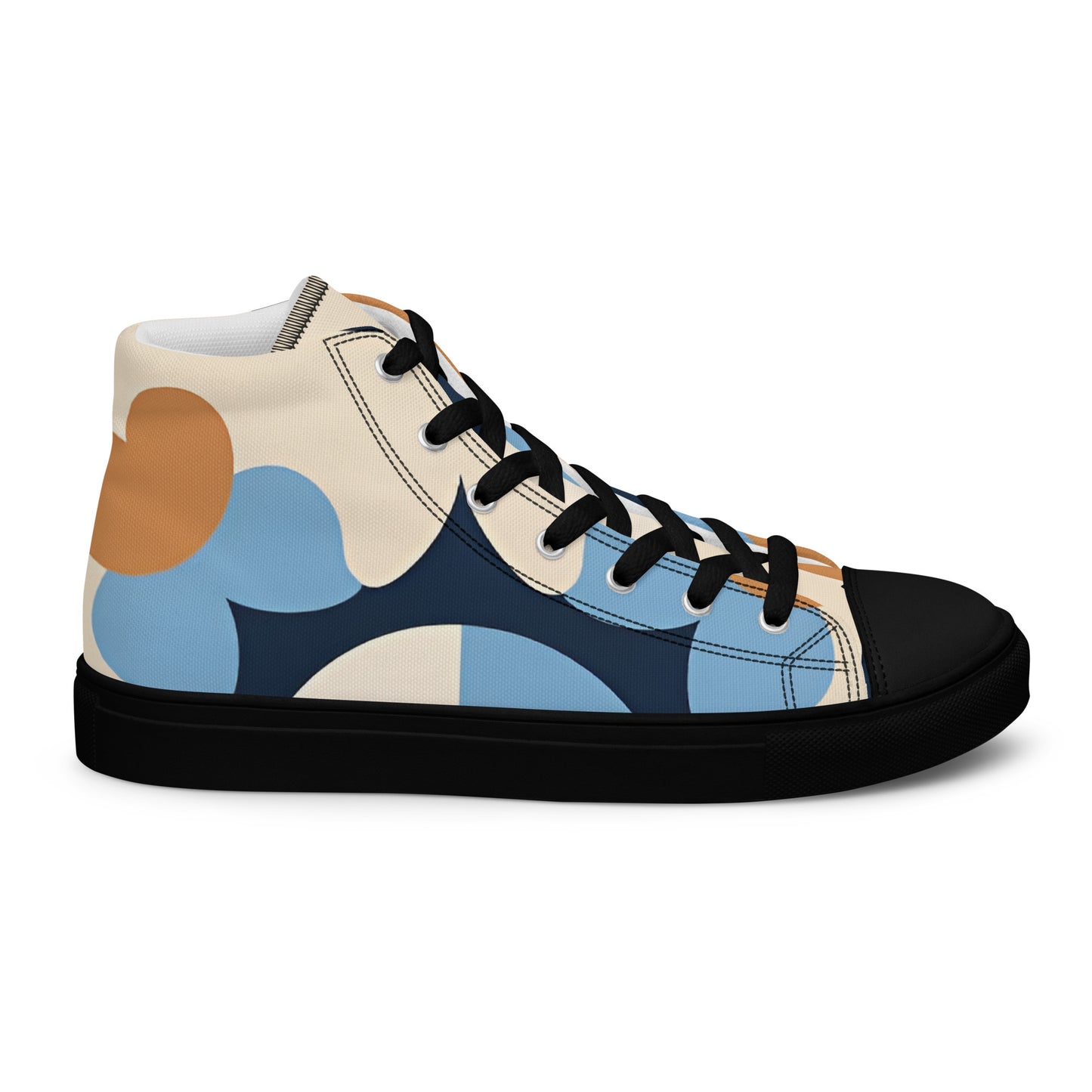 Men’s high top canvas shoes