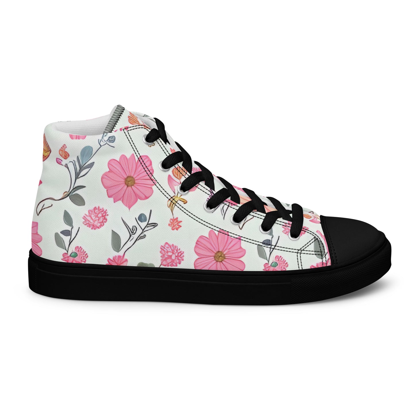 Men’s high top canvas shoes