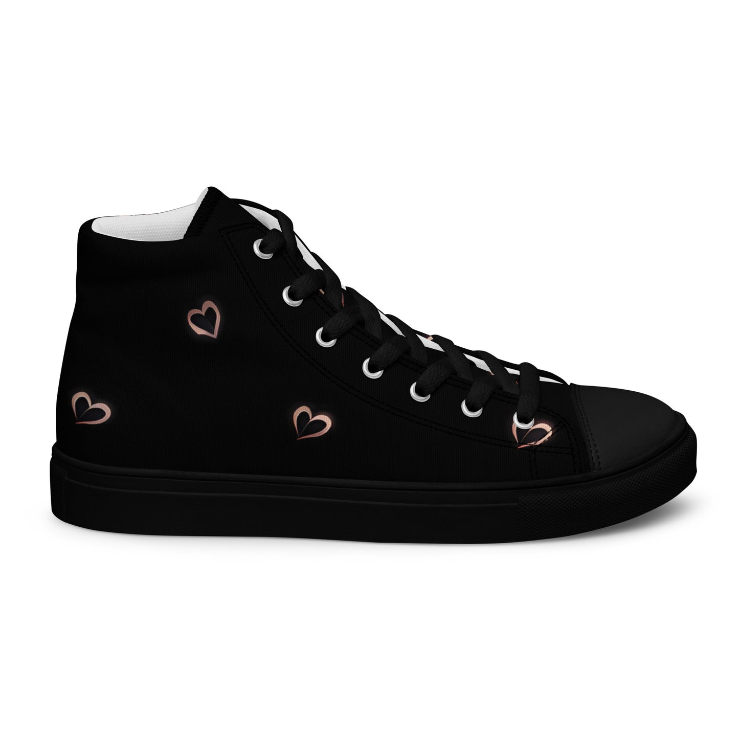 Men’s high top canvas shoes