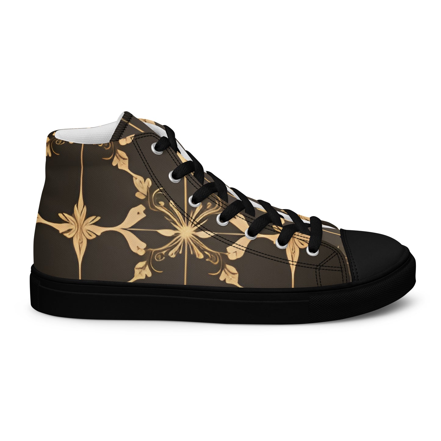 Men’s high top canvas shoes