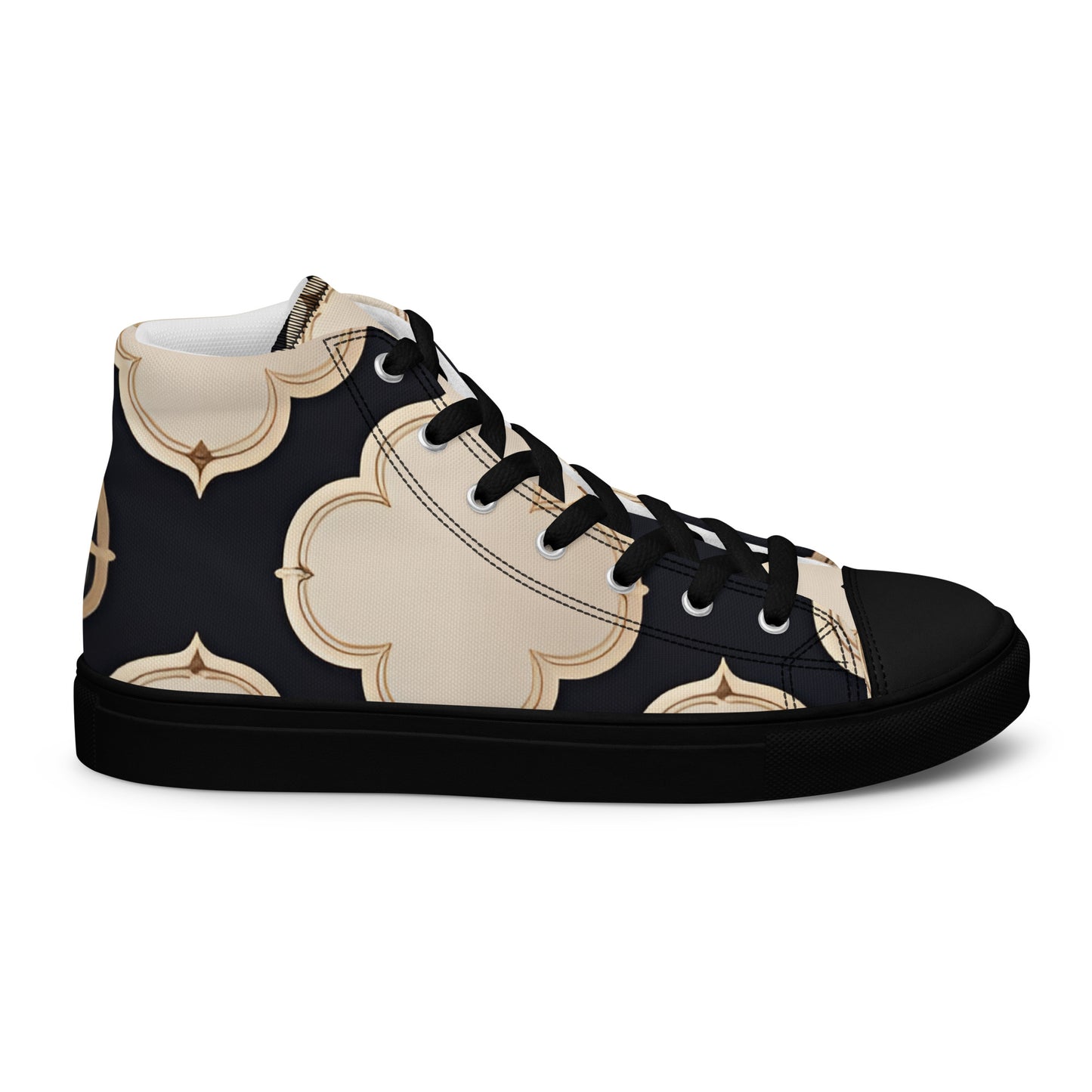 Men’s high top canvas shoes