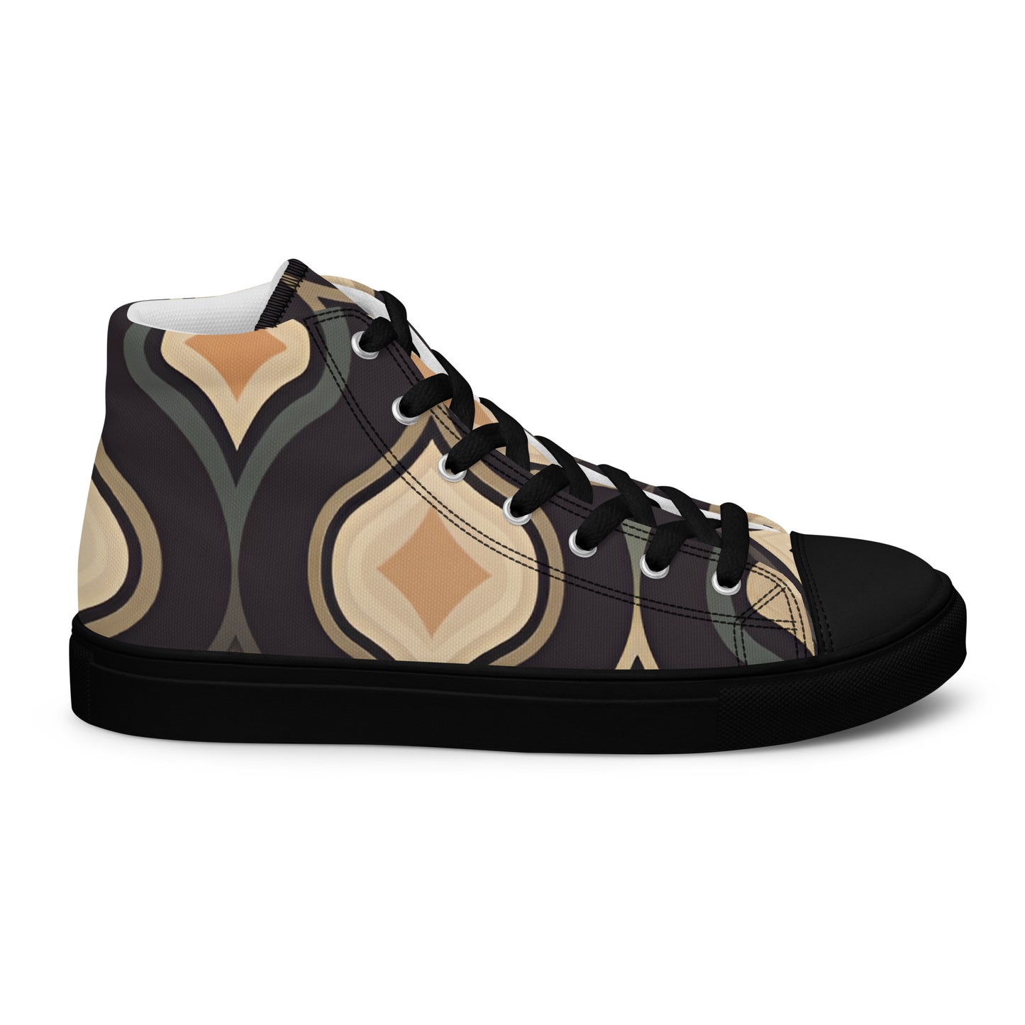 Men’s high top canvas shoes