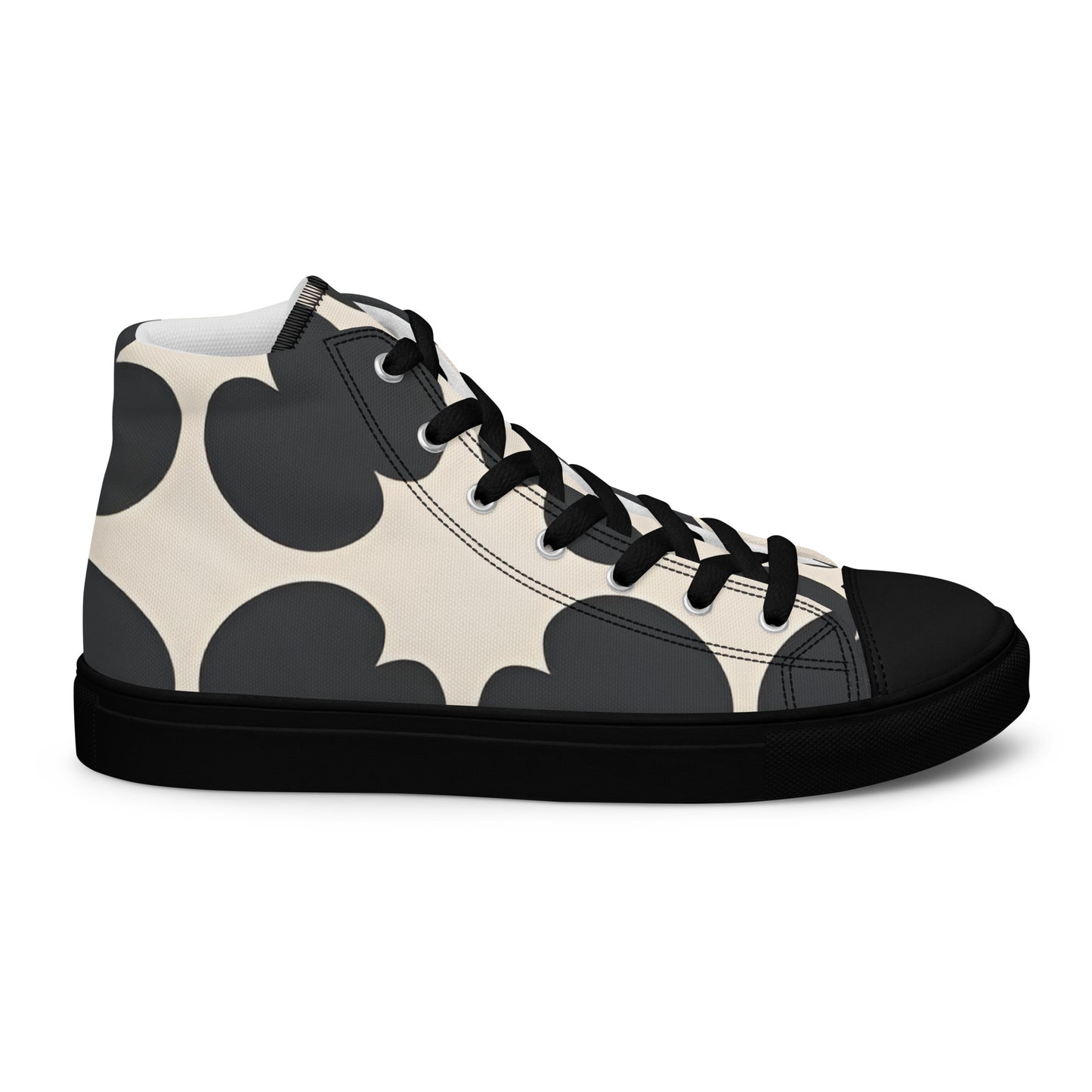 Men’s high top canvas shoes