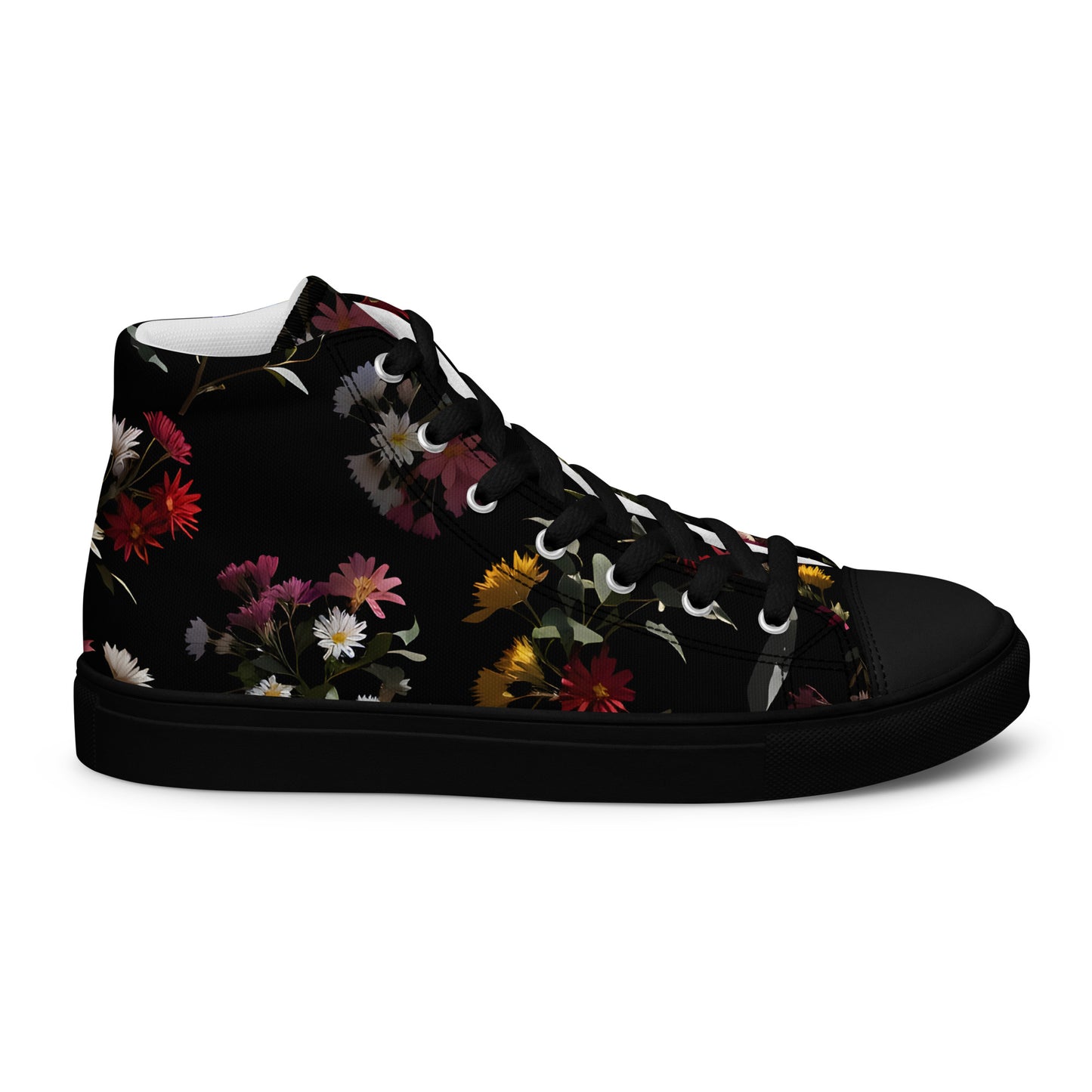 Men’s high top canvas shoes