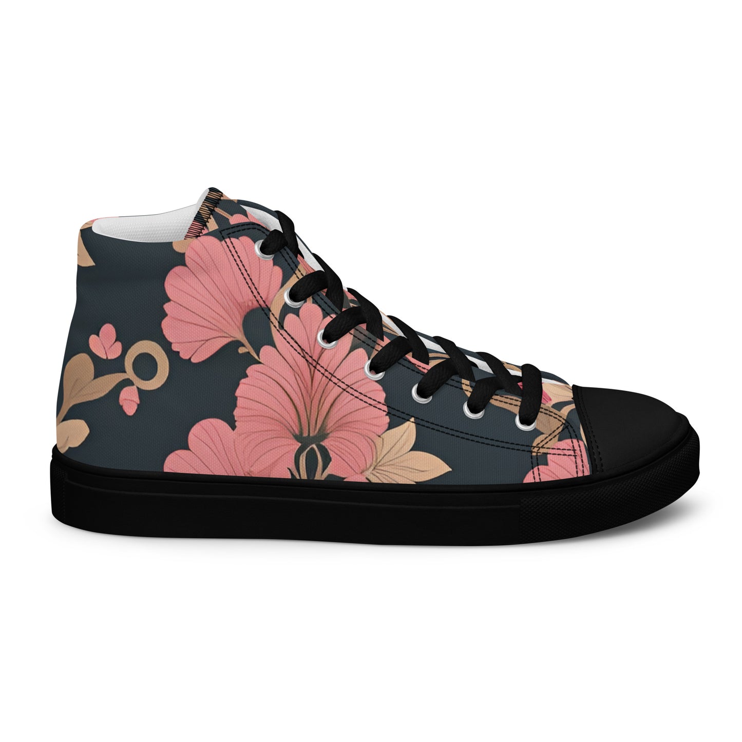 Men’s high top canvas shoes