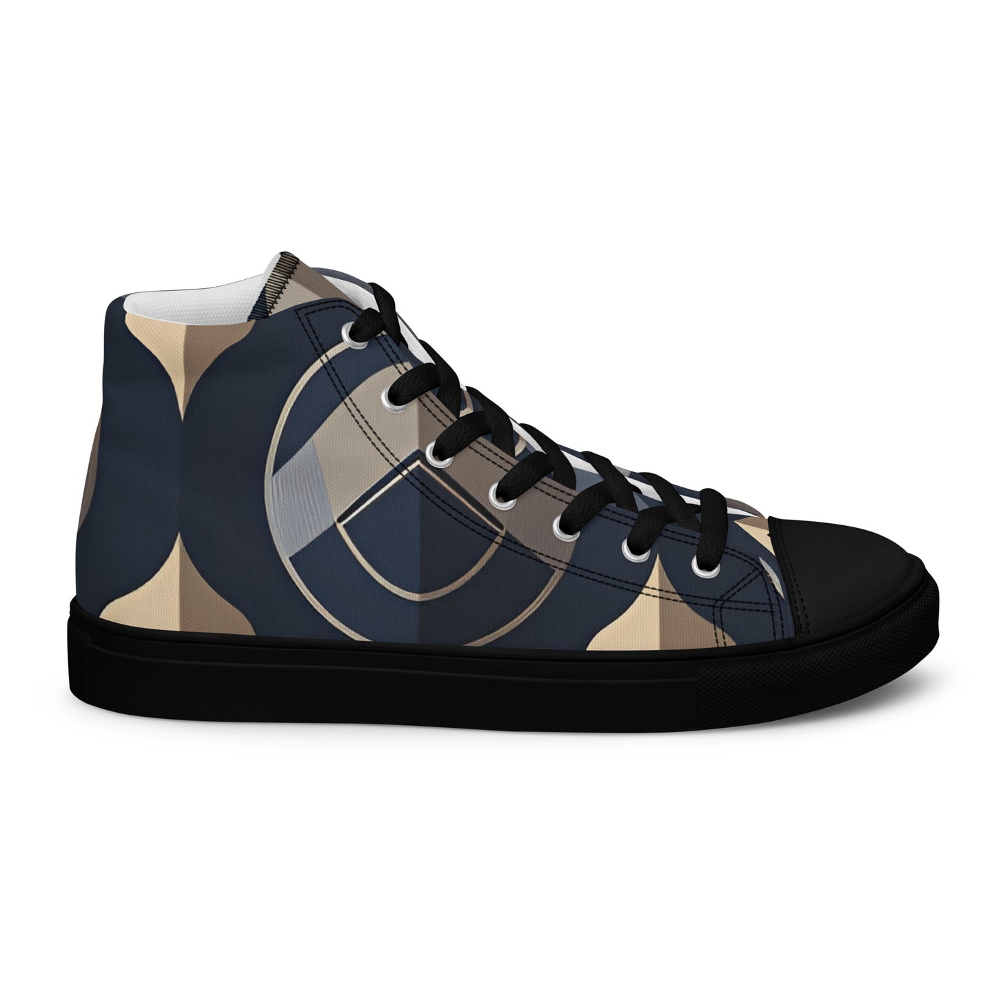 Men’s high top canvas shoes