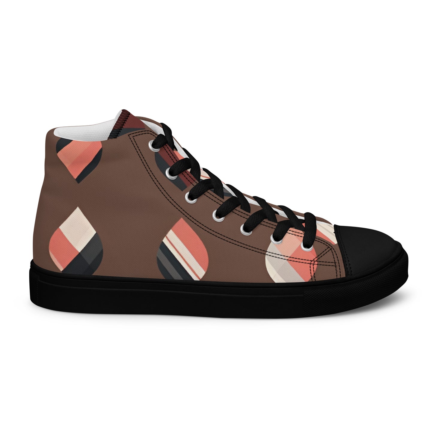 Men’s high top canvas shoes