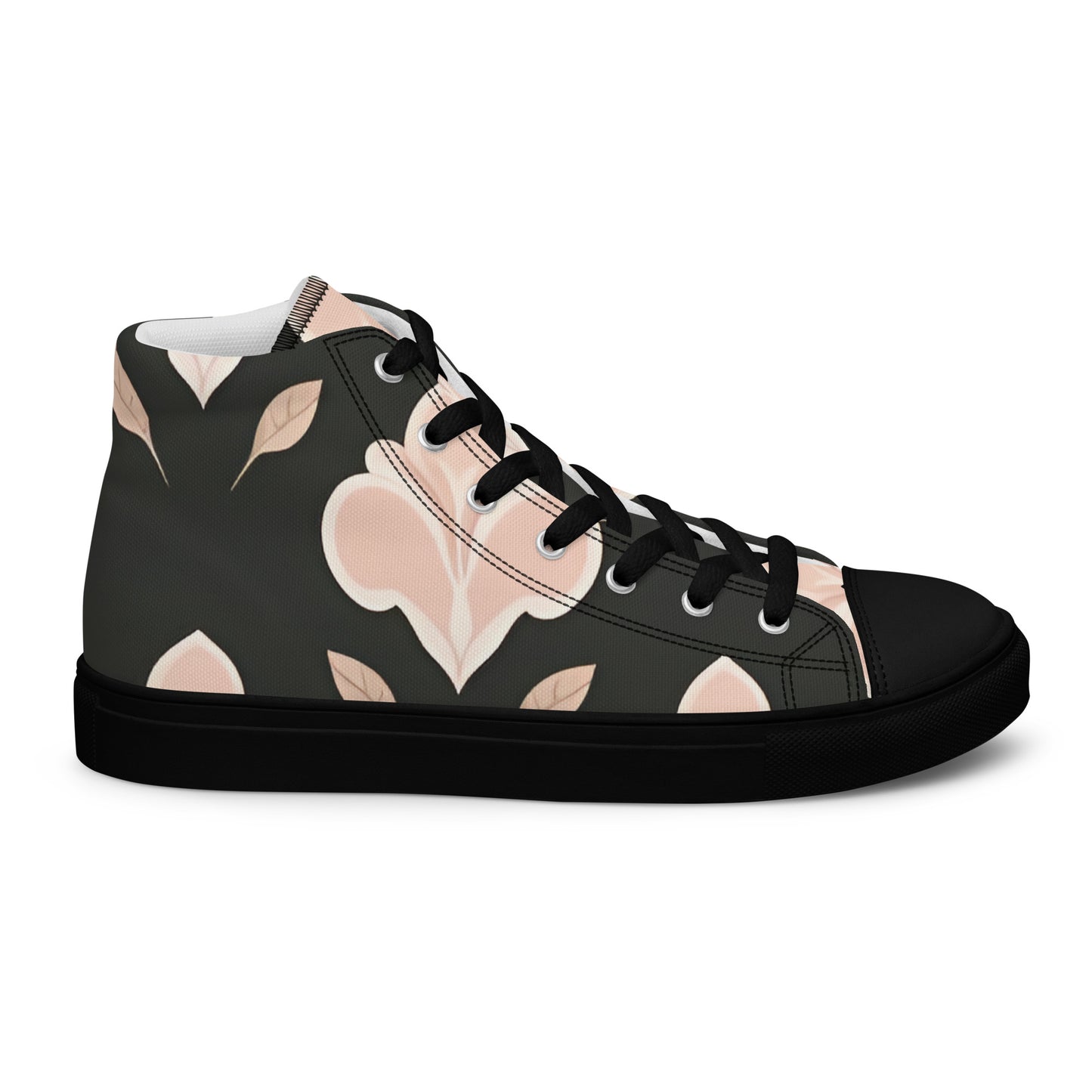 Men’s high top canvas shoes