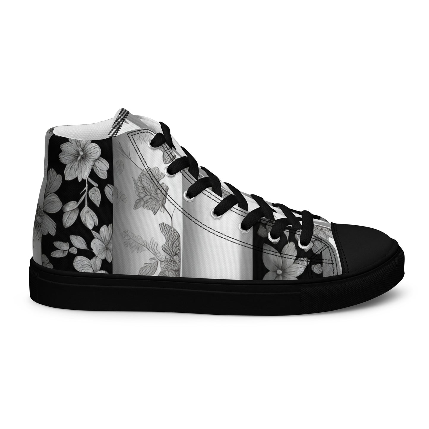 Men’s high top canvas shoes