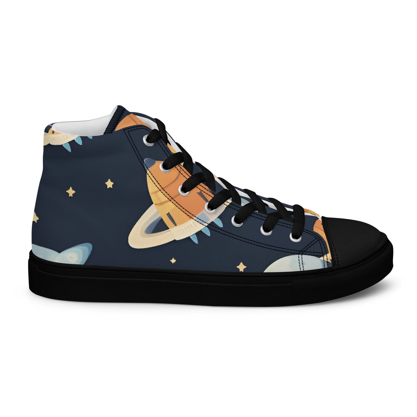 Men’s high top canvas shoes