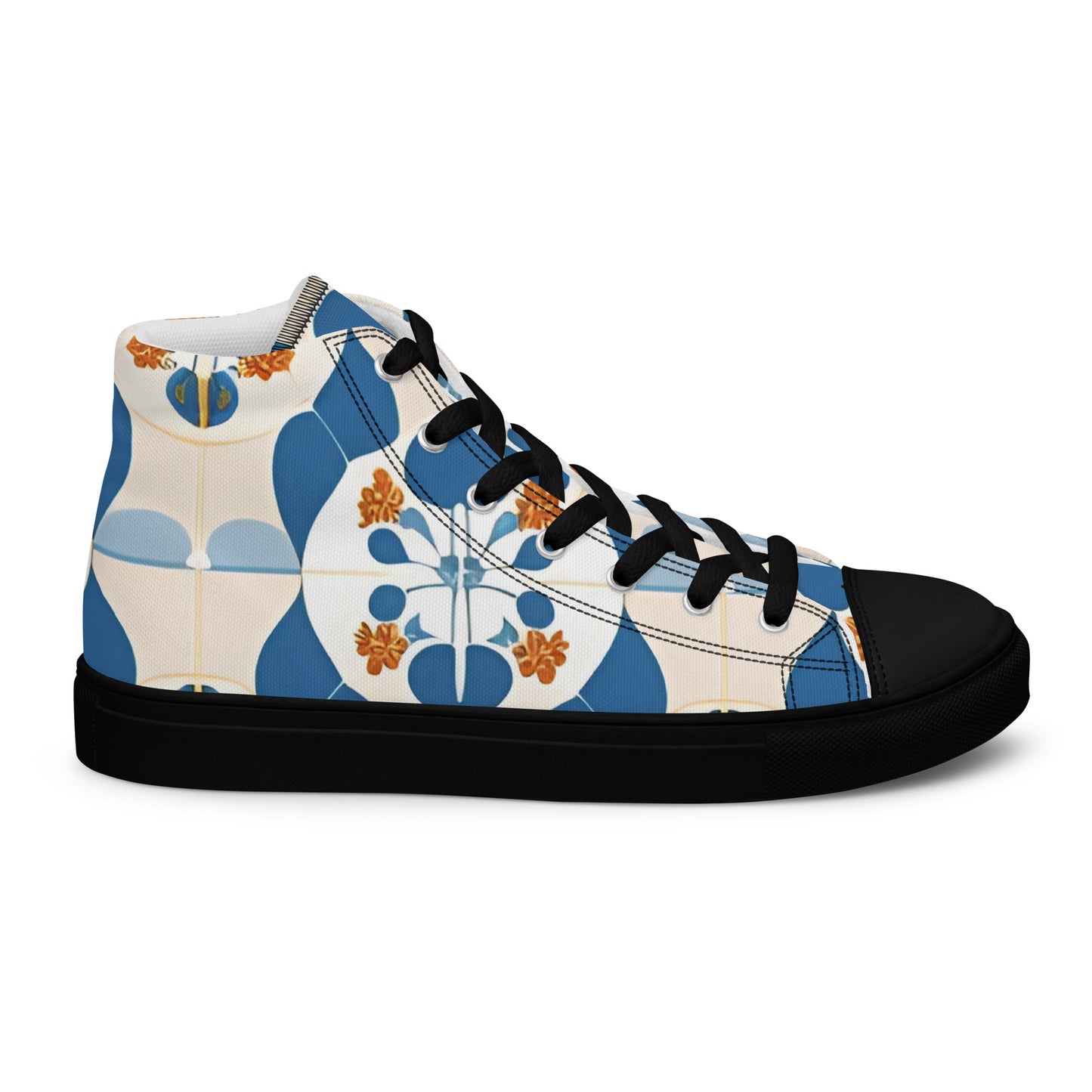 Men’s high top canvas shoes