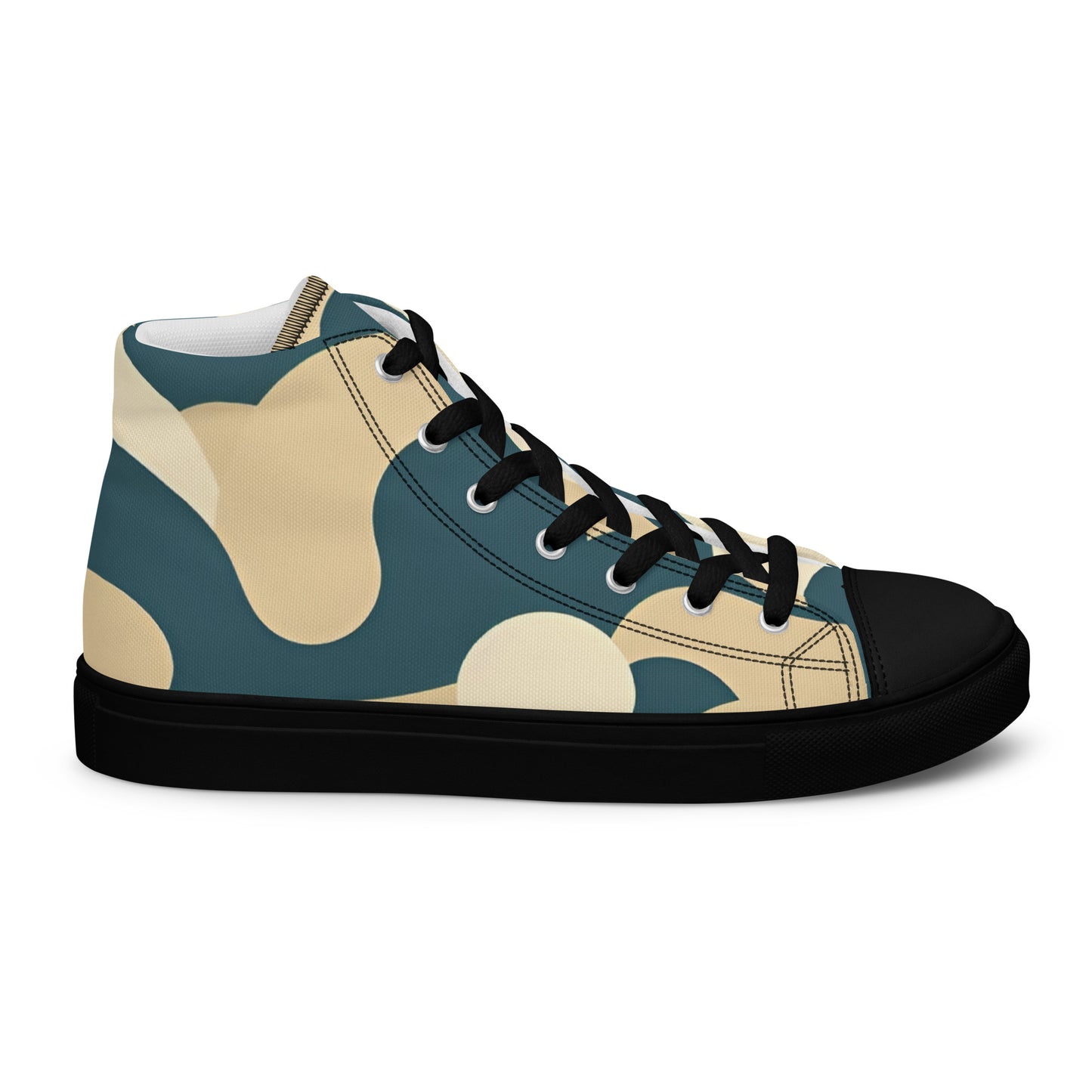 Men’s high top canvas shoes