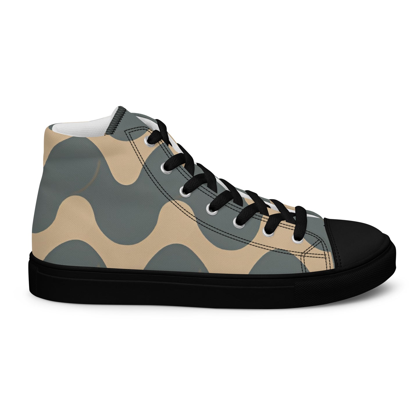 Men’s high top canvas shoes