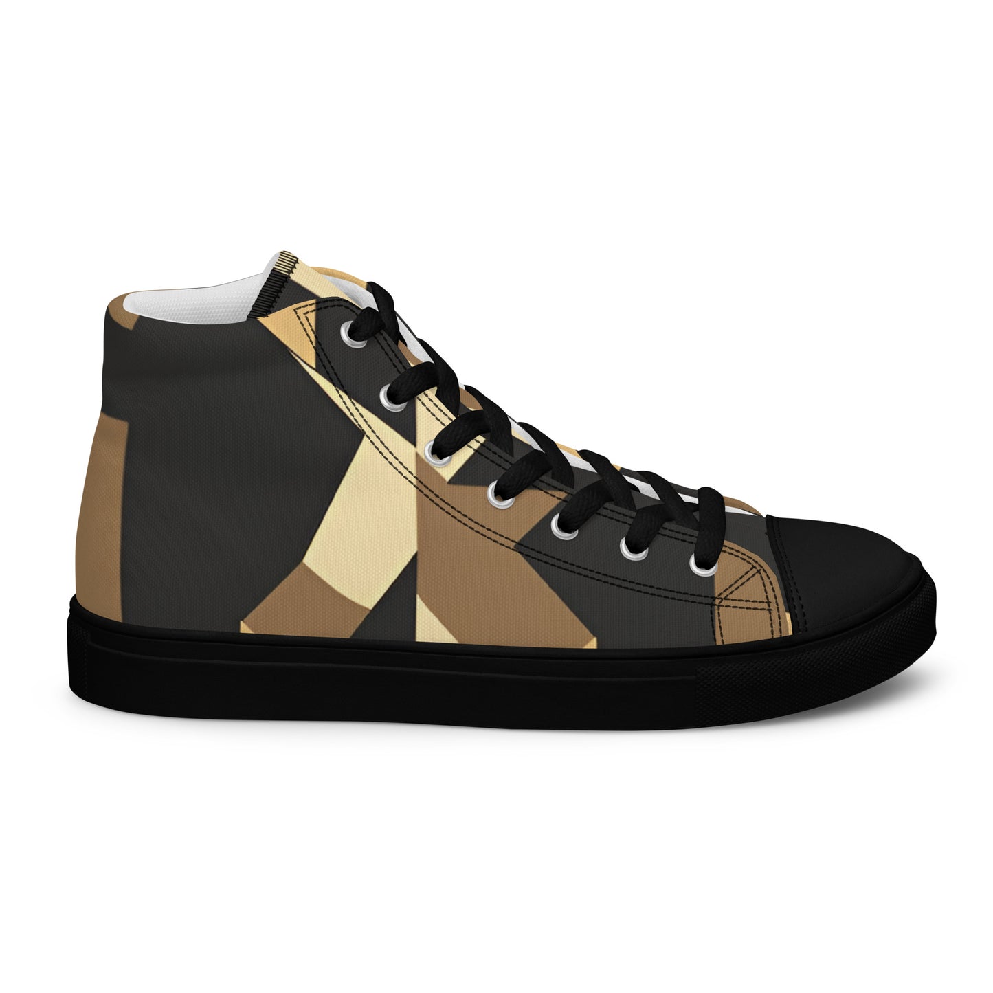 Men’s high top canvas shoes