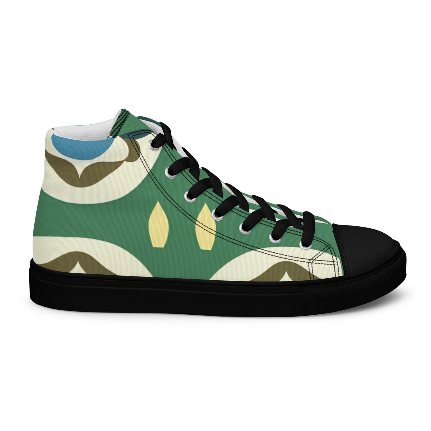 Men’s high top canvas shoes