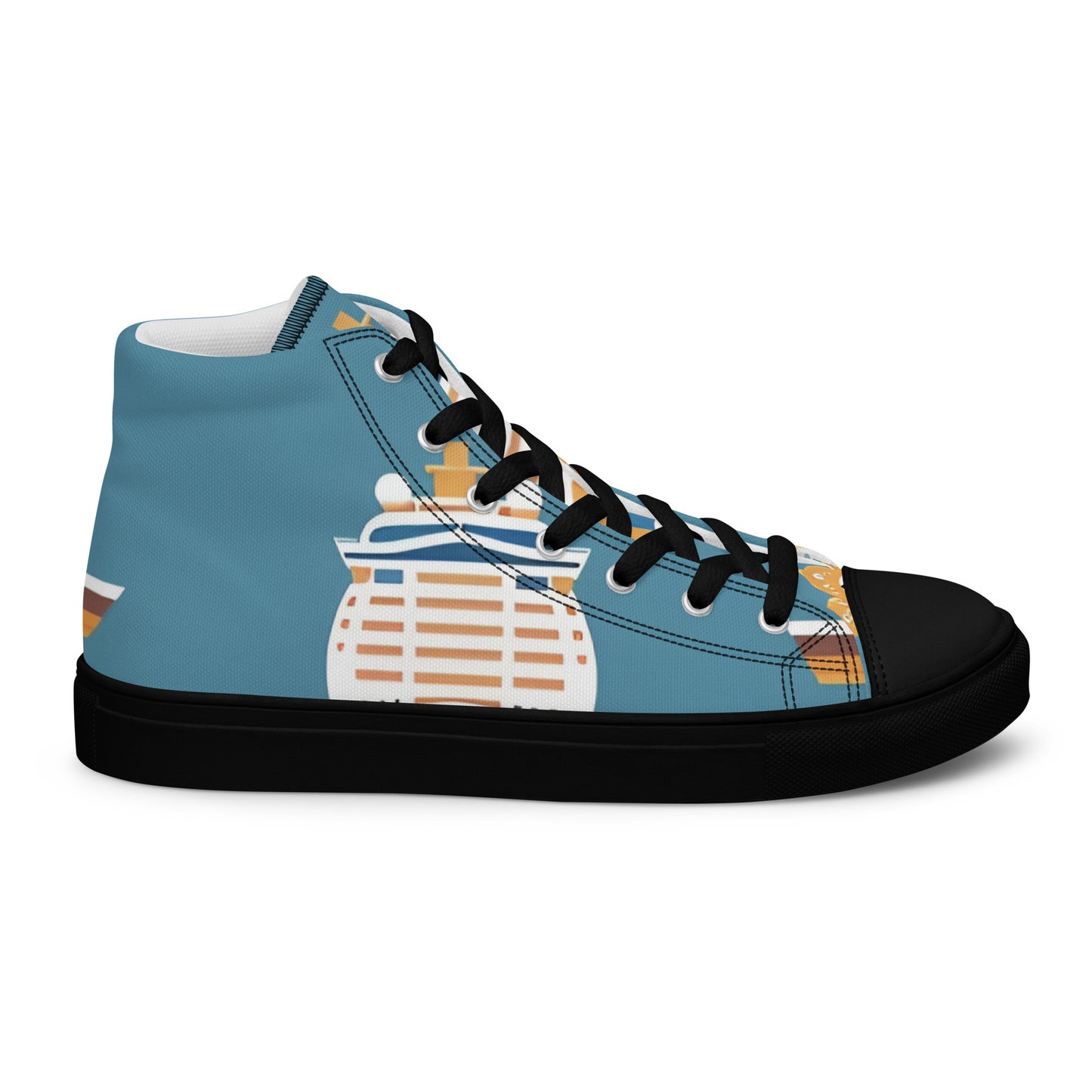 Men’s high top canvas shoes