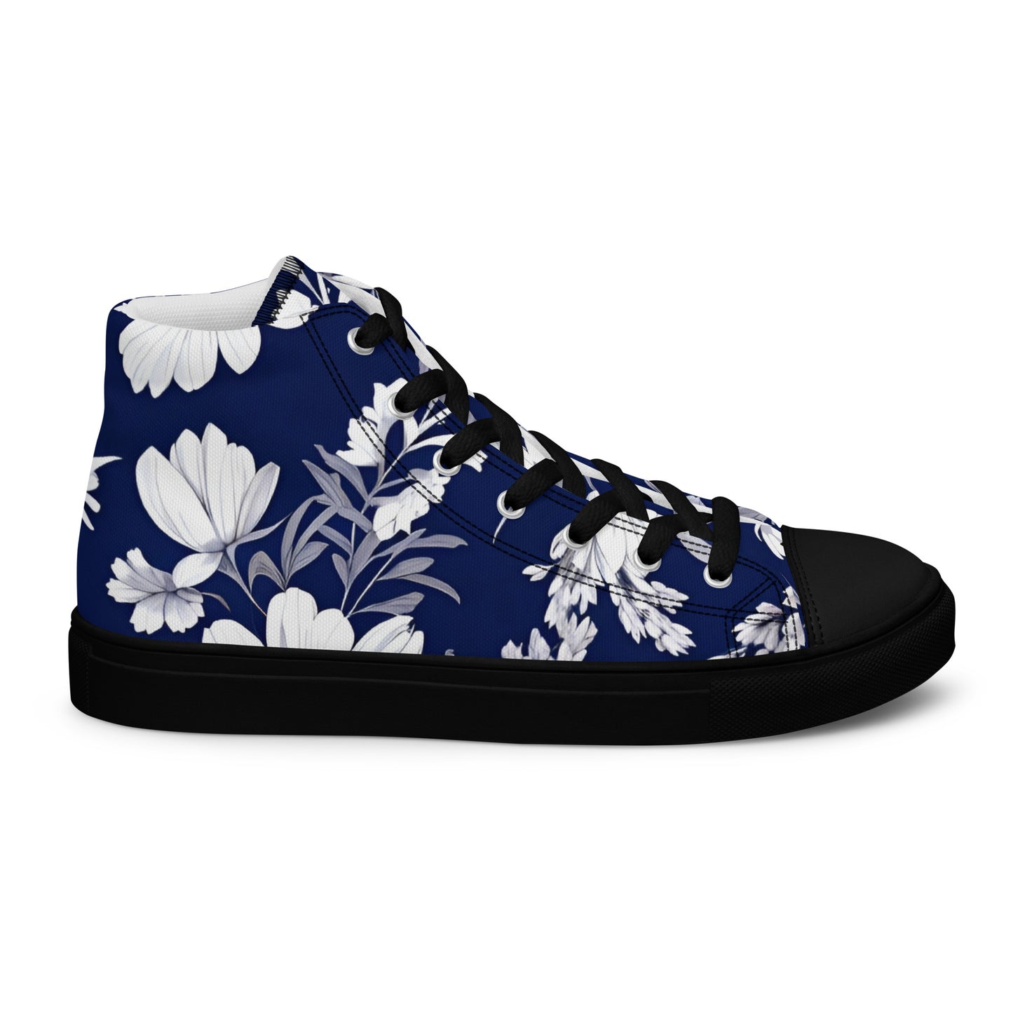 Men’s high top canvas shoes