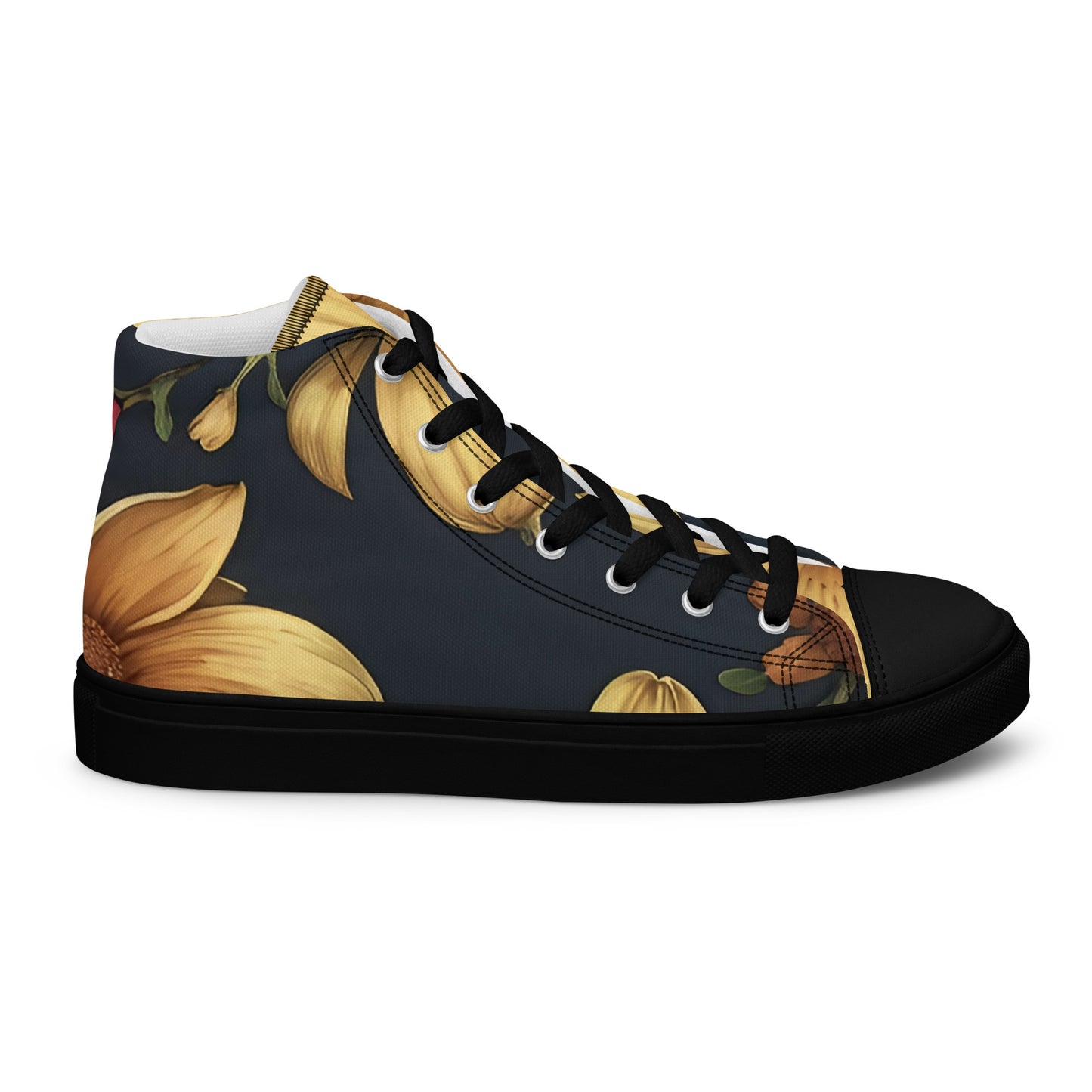 Men’s high top canvas shoes