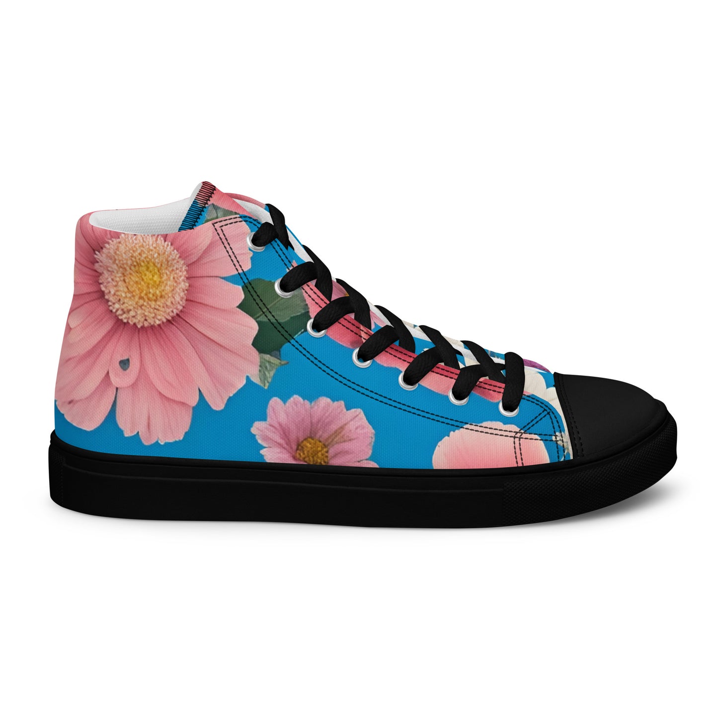 Men’s high top canvas shoes