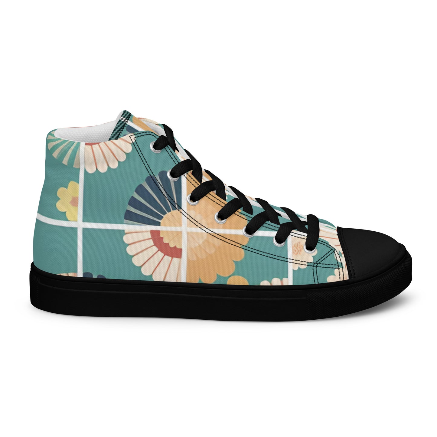 Men’s high top canvas shoes