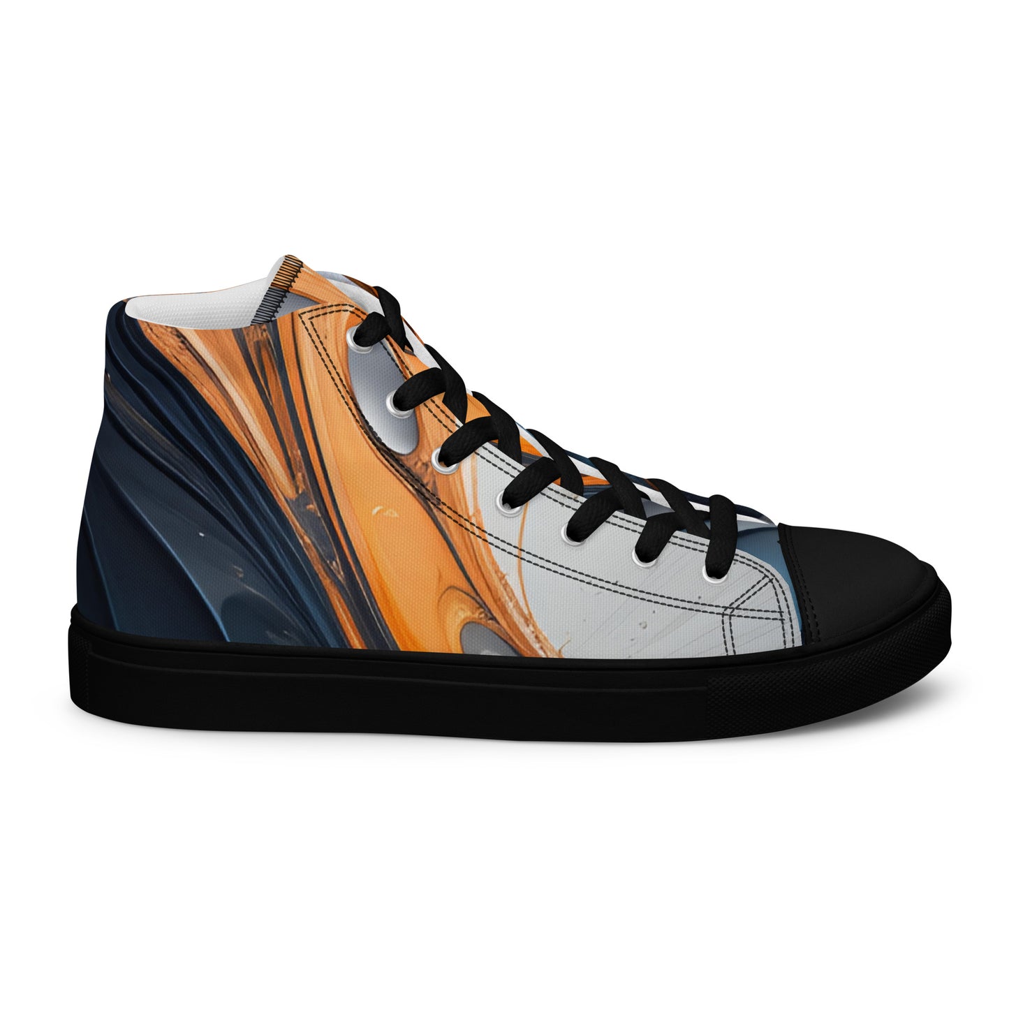 Men’s high top canvas shoes