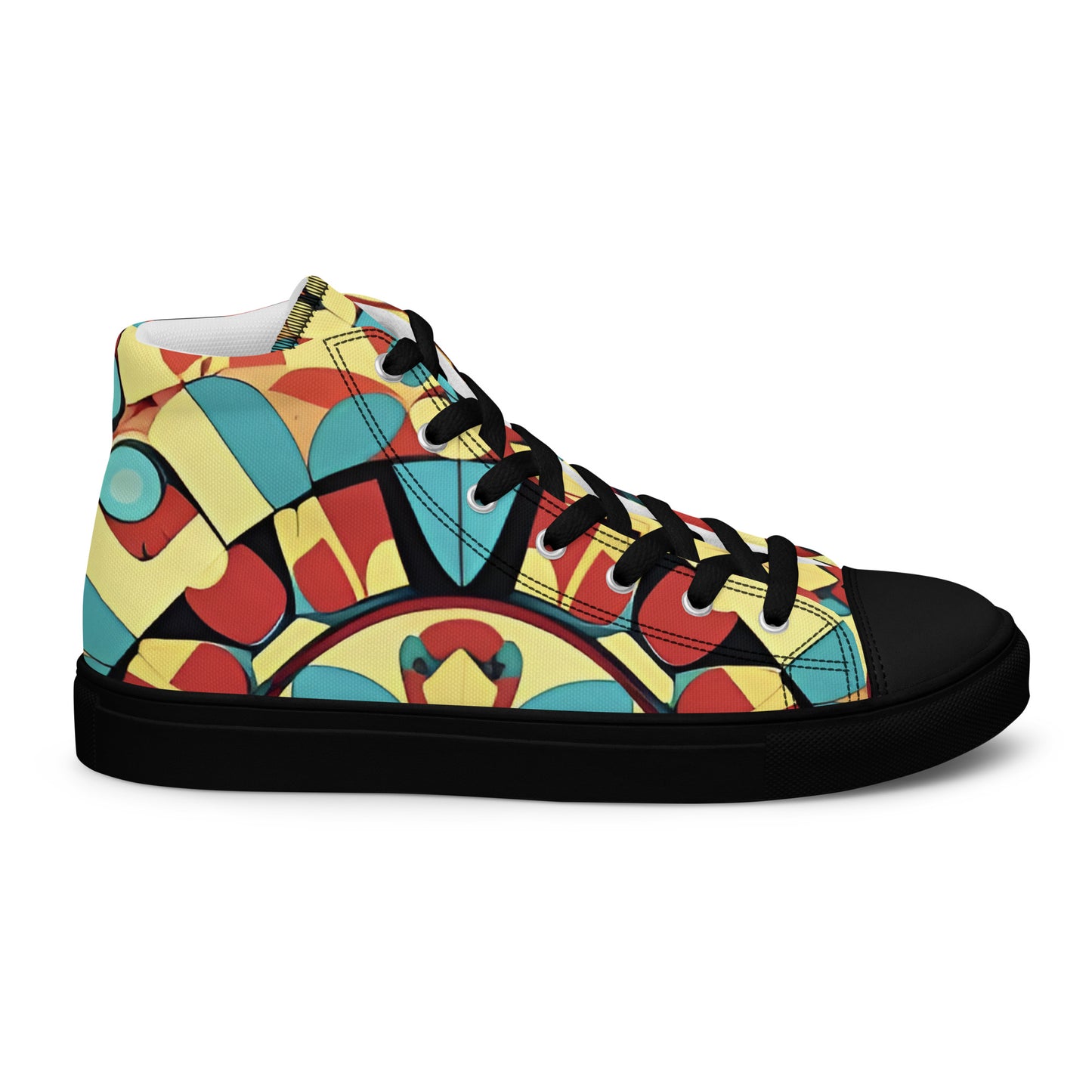 Men’s high top canvas shoes