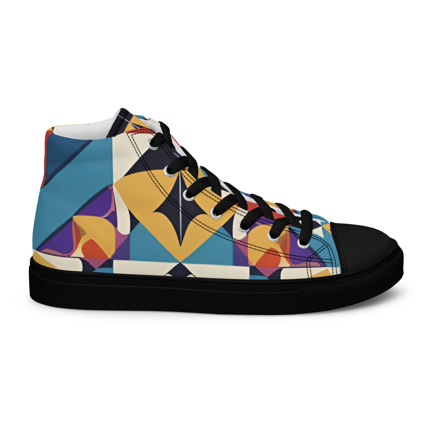 Men’s high top canvas shoes