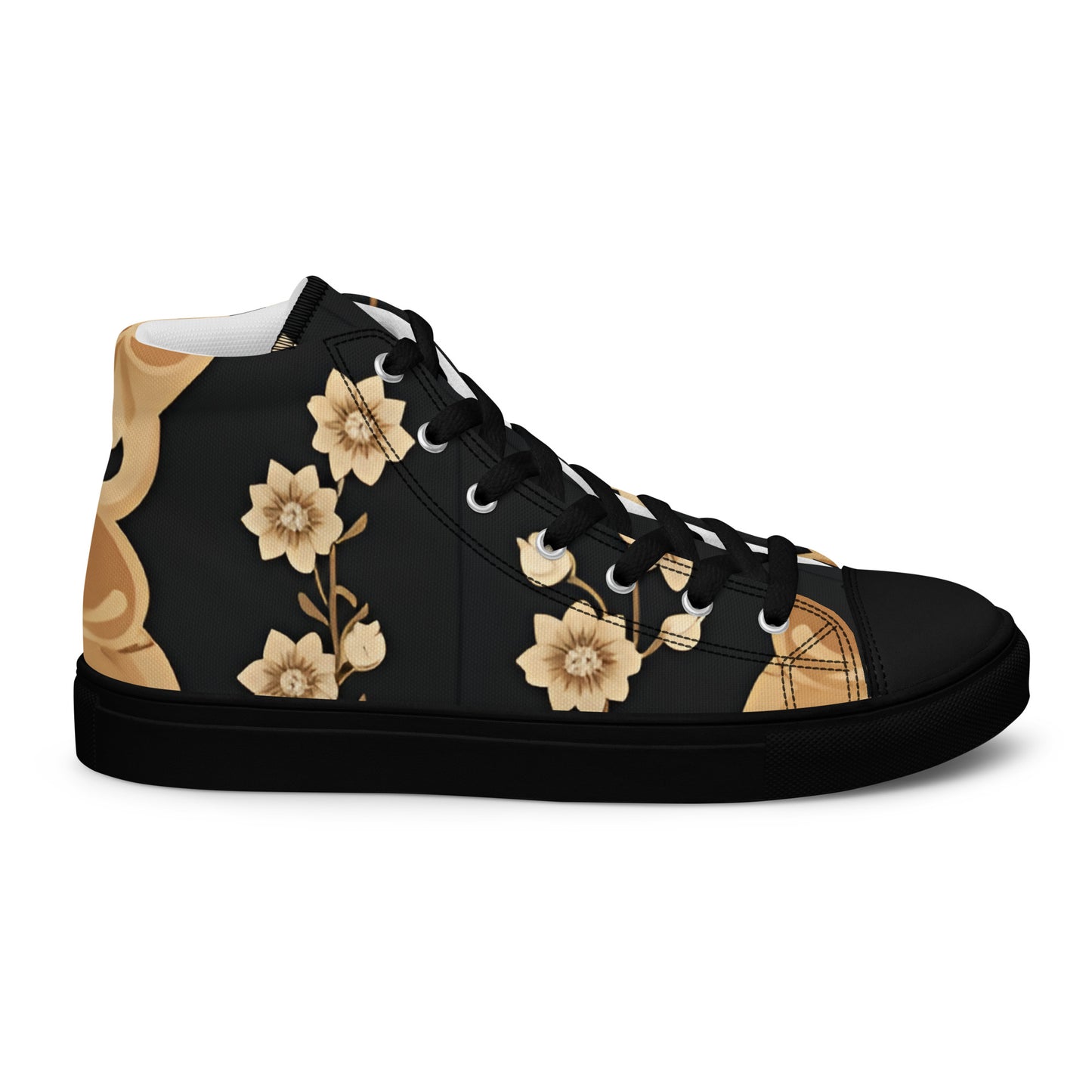 Men’s high top canvas shoes