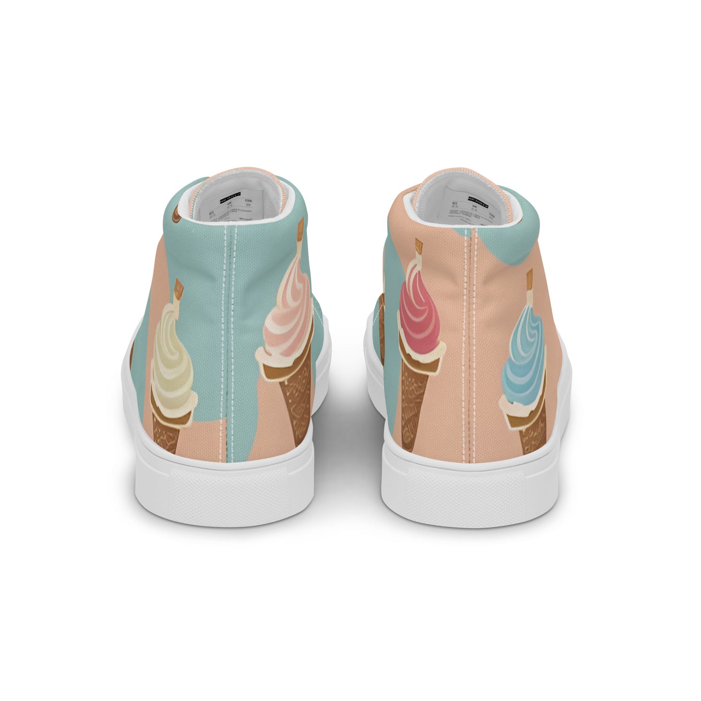 Men’s high top canvas shoes